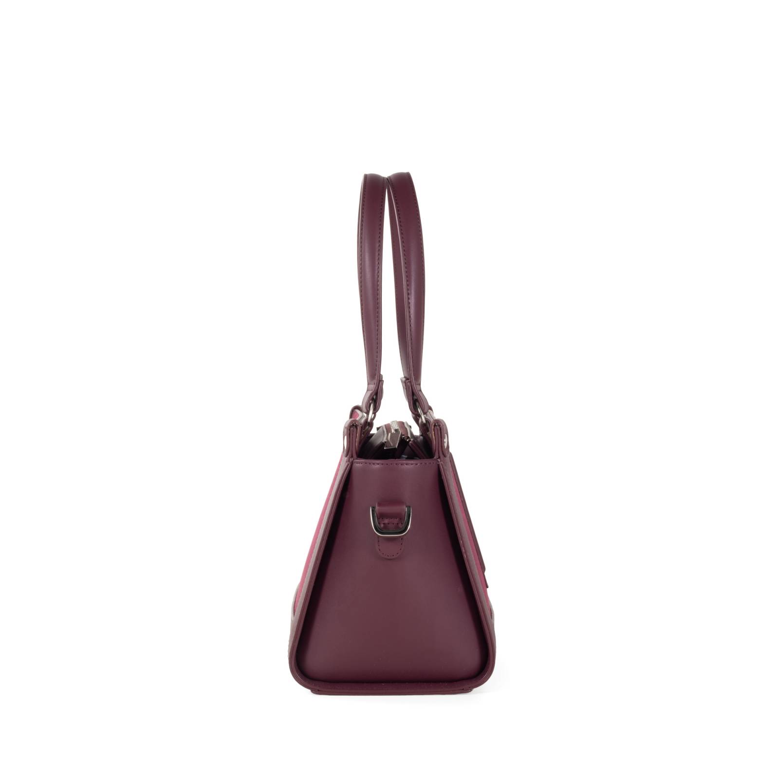 Bolsa Satchel Cloe Para Mujer Parche de monograma y asa