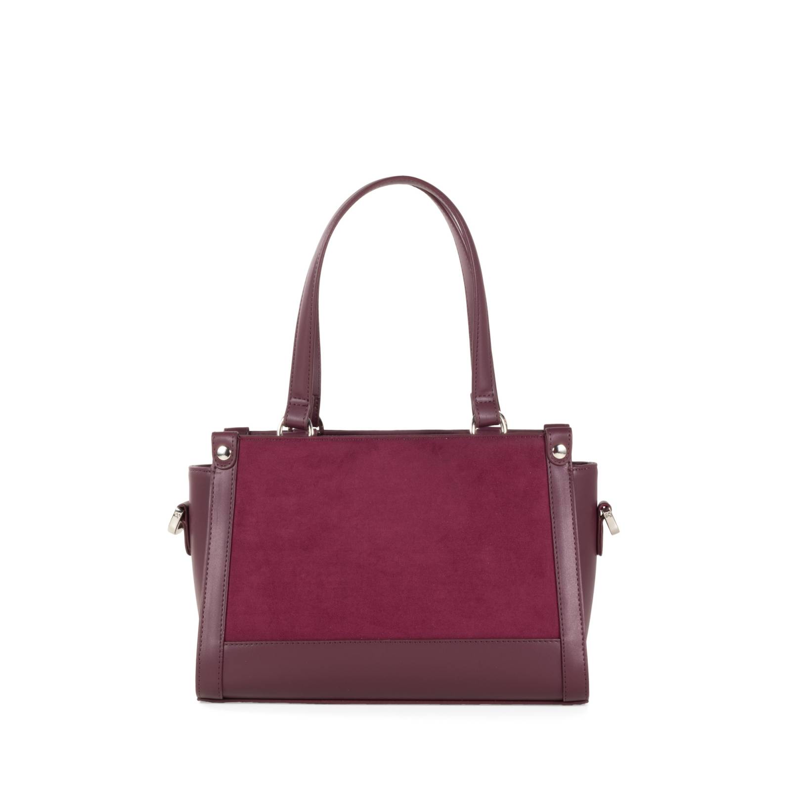 Bolsa Satchel Cloe Para Mujer Parche de monograma y asa