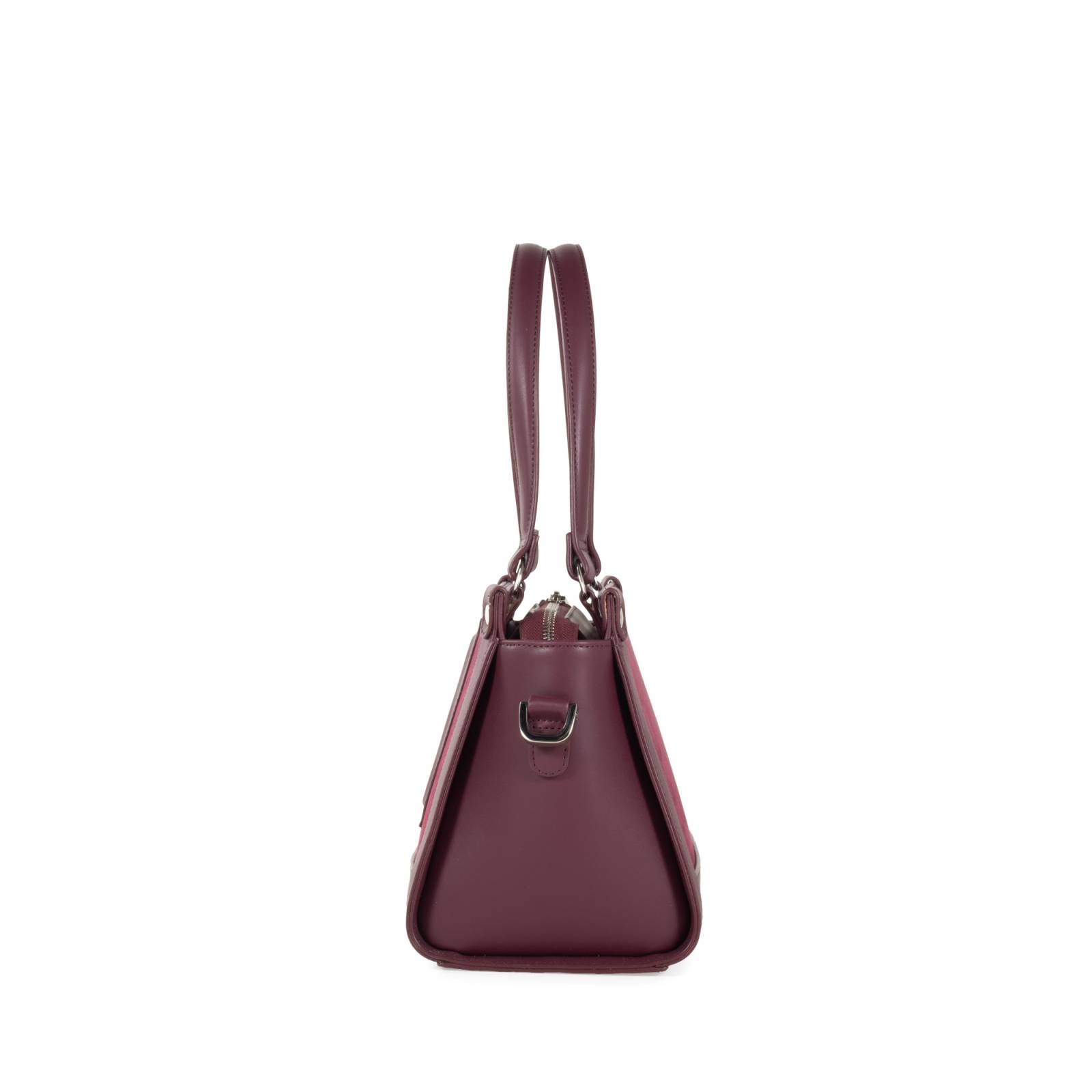 Bolsa Satchel Cloe Para Mujer Parche de monograma y asa