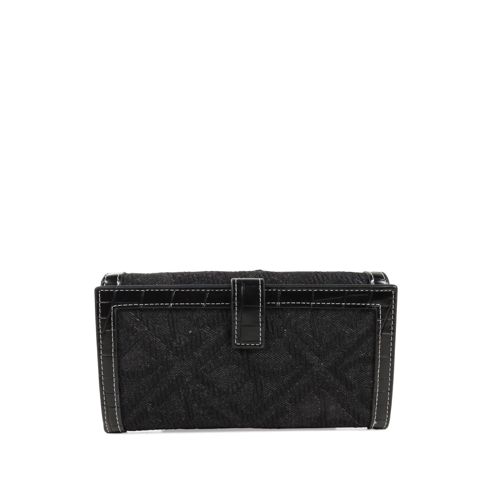Cartera Flap Cloe Para Mujer Grande Estoperol decorativo