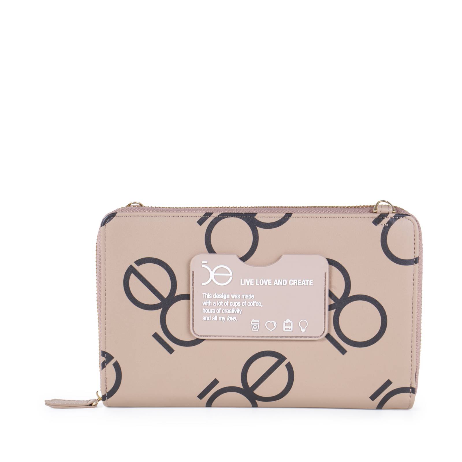 Cartera Cloe Para Mujer Grande 2 en 1 Porta Pasaporte