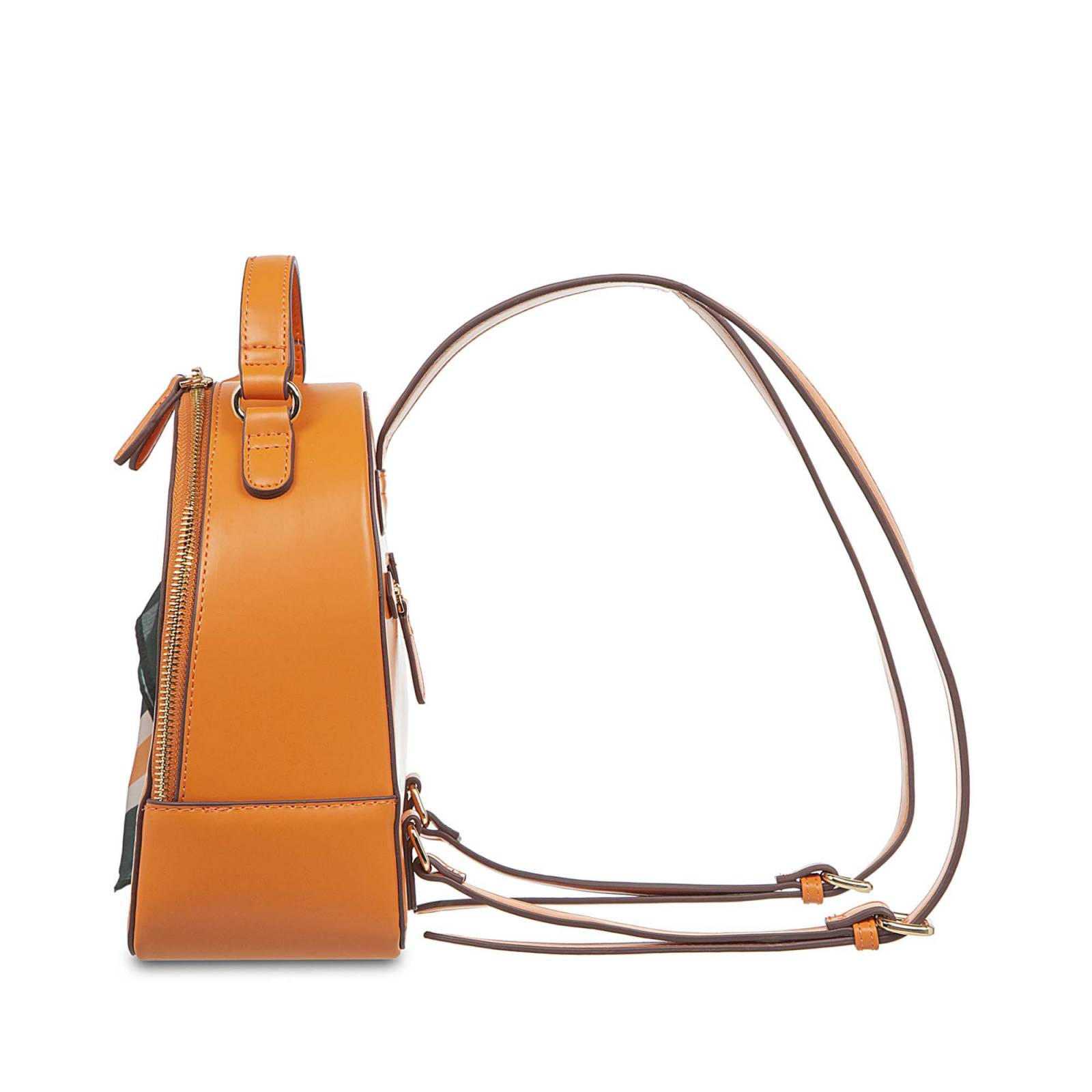 Mochila Cloe con Mascada color Naranja