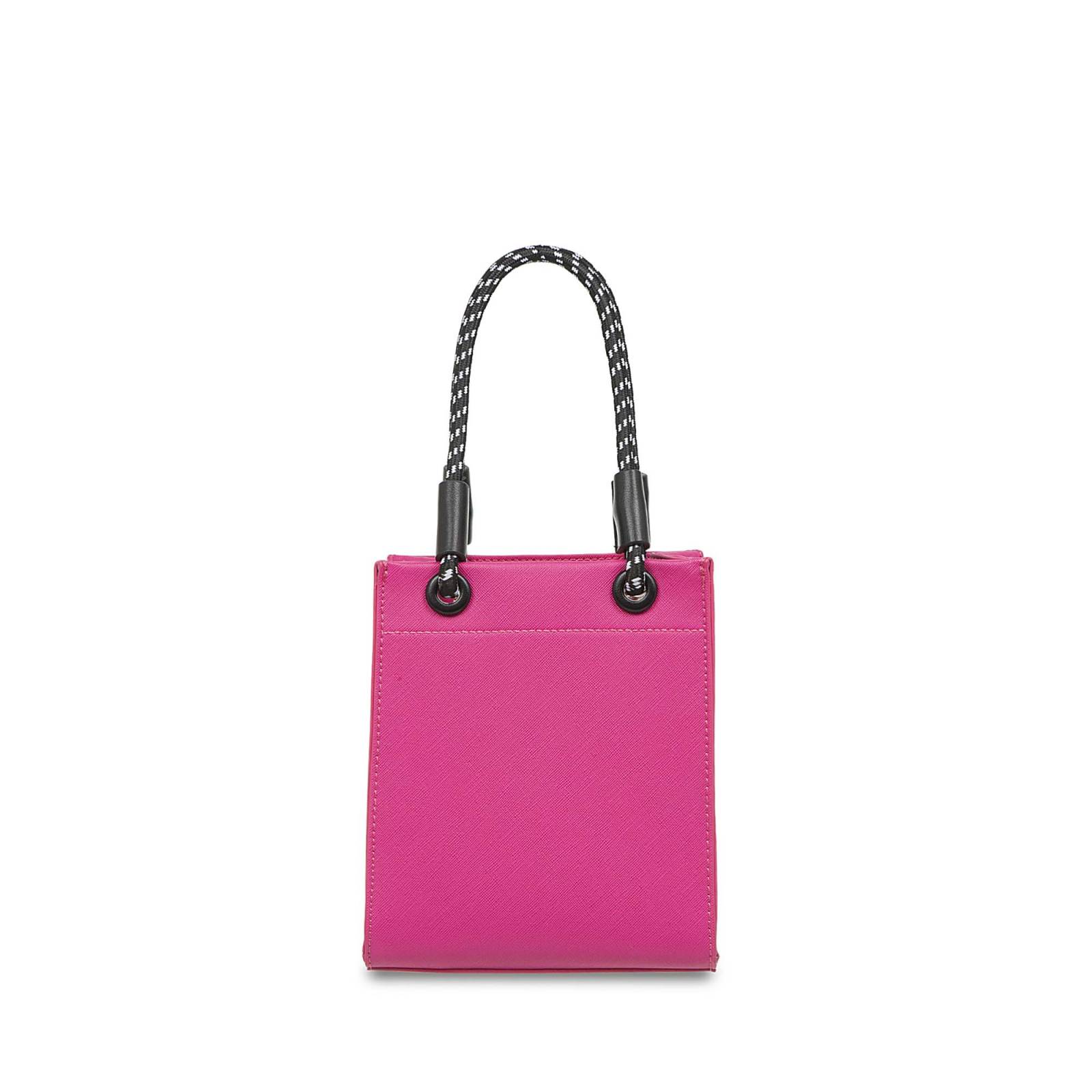 Bolsa Tote Cloe Chico Tarjetero Decorativo color Rosa