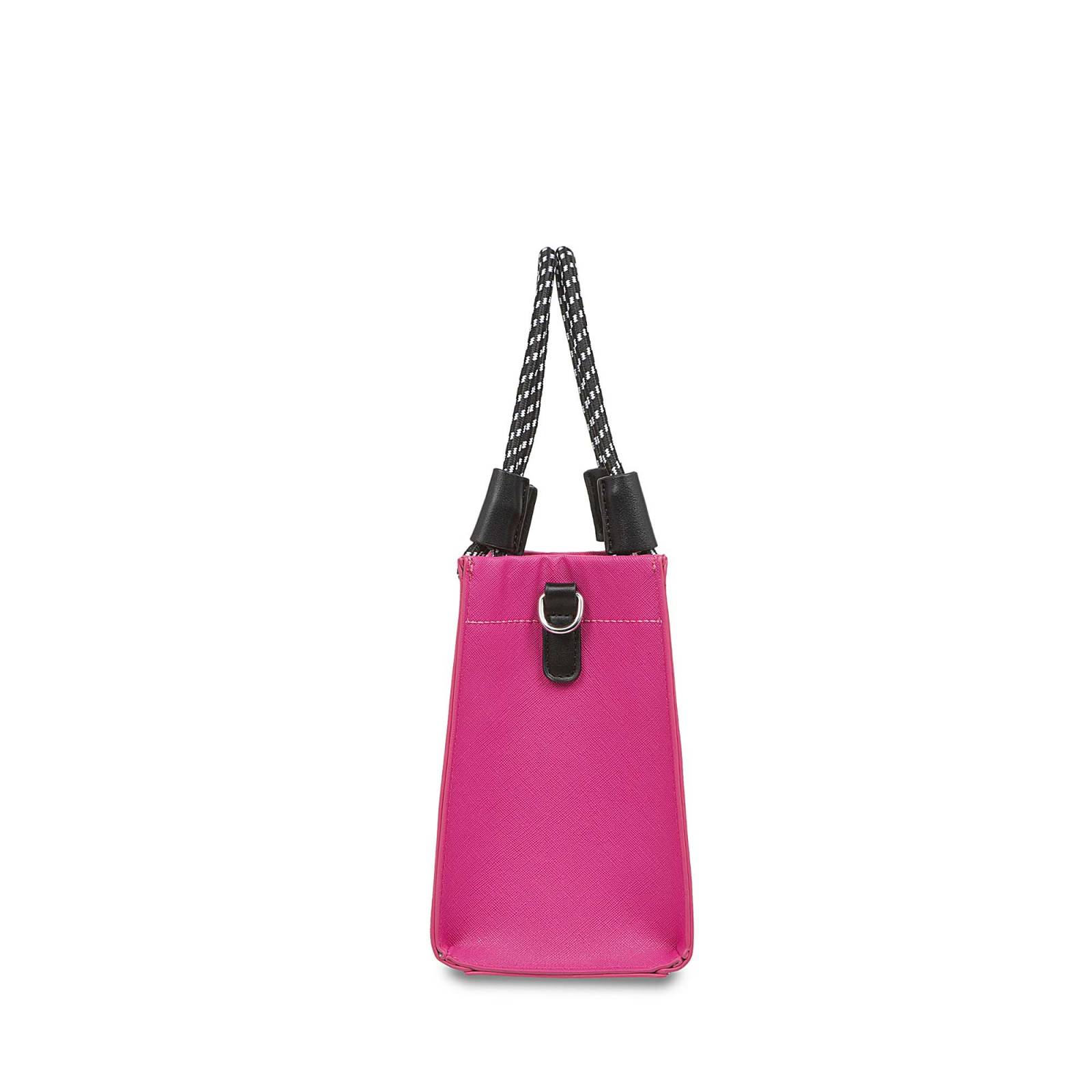 Bolsa Tote Cloe Chico Tarjetero Decorativo color Rosa