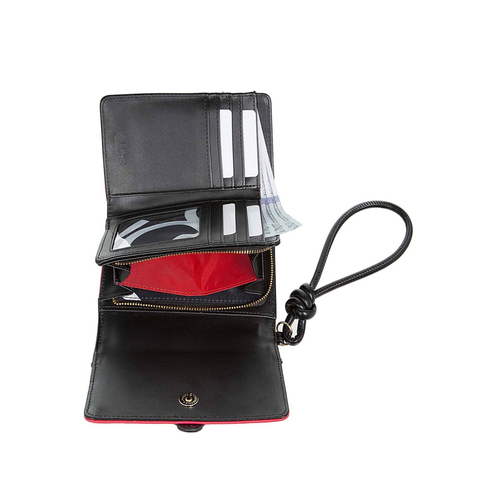 Cartera Mediana Cloe Para Mujer Flap con Maneral Con Broche