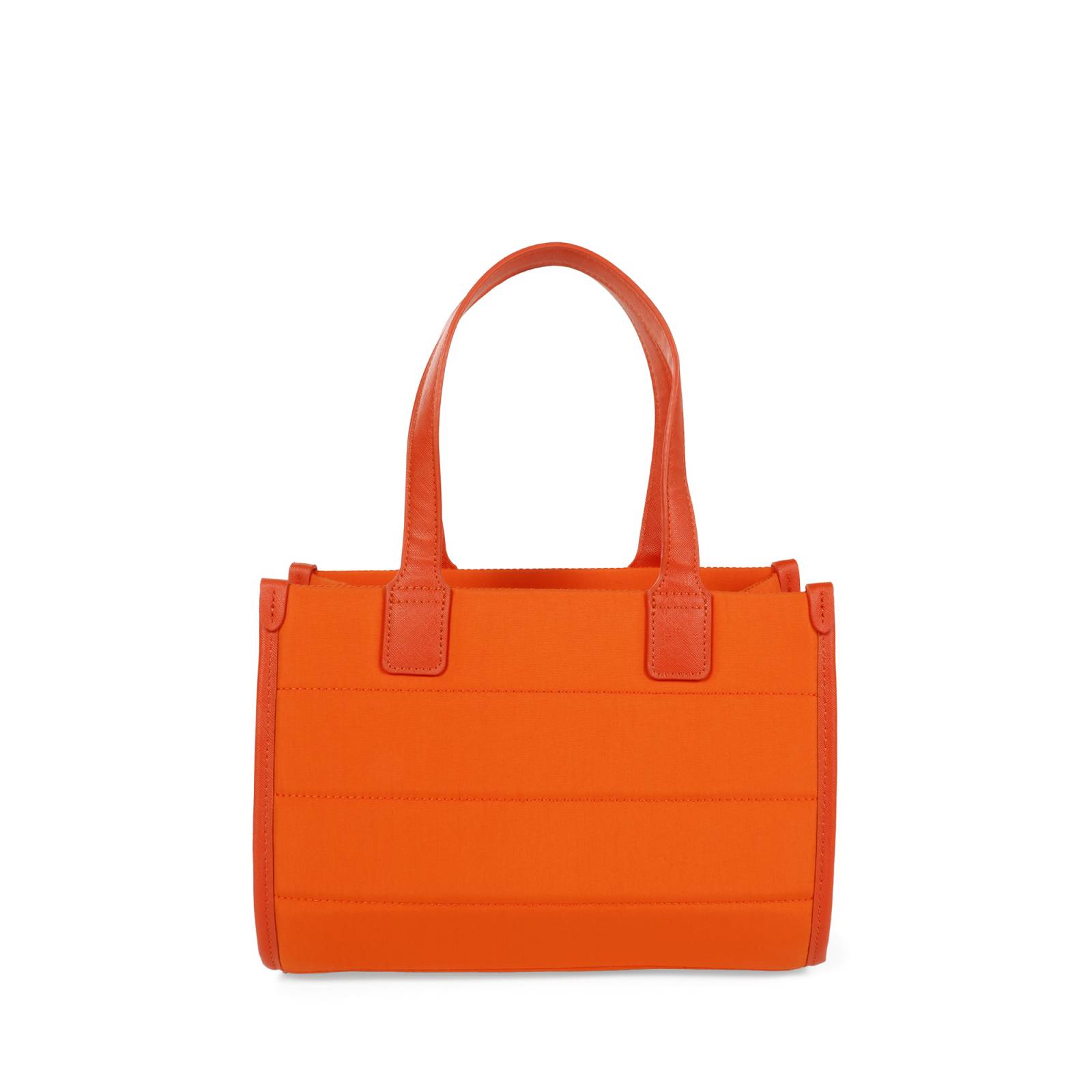 Bolsa Tote Cloe Mediana Textil color Naranja