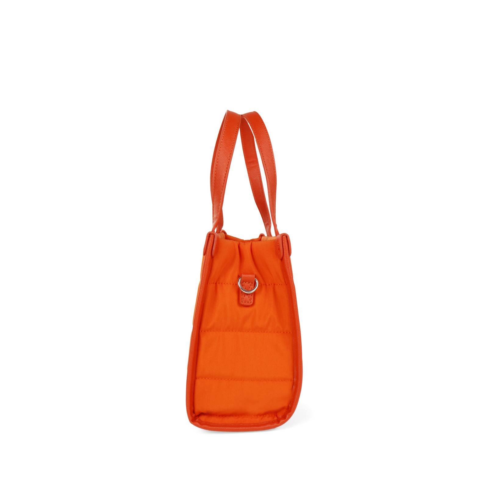 Bolsa Tote Cloe Mediana Textil color Naranja