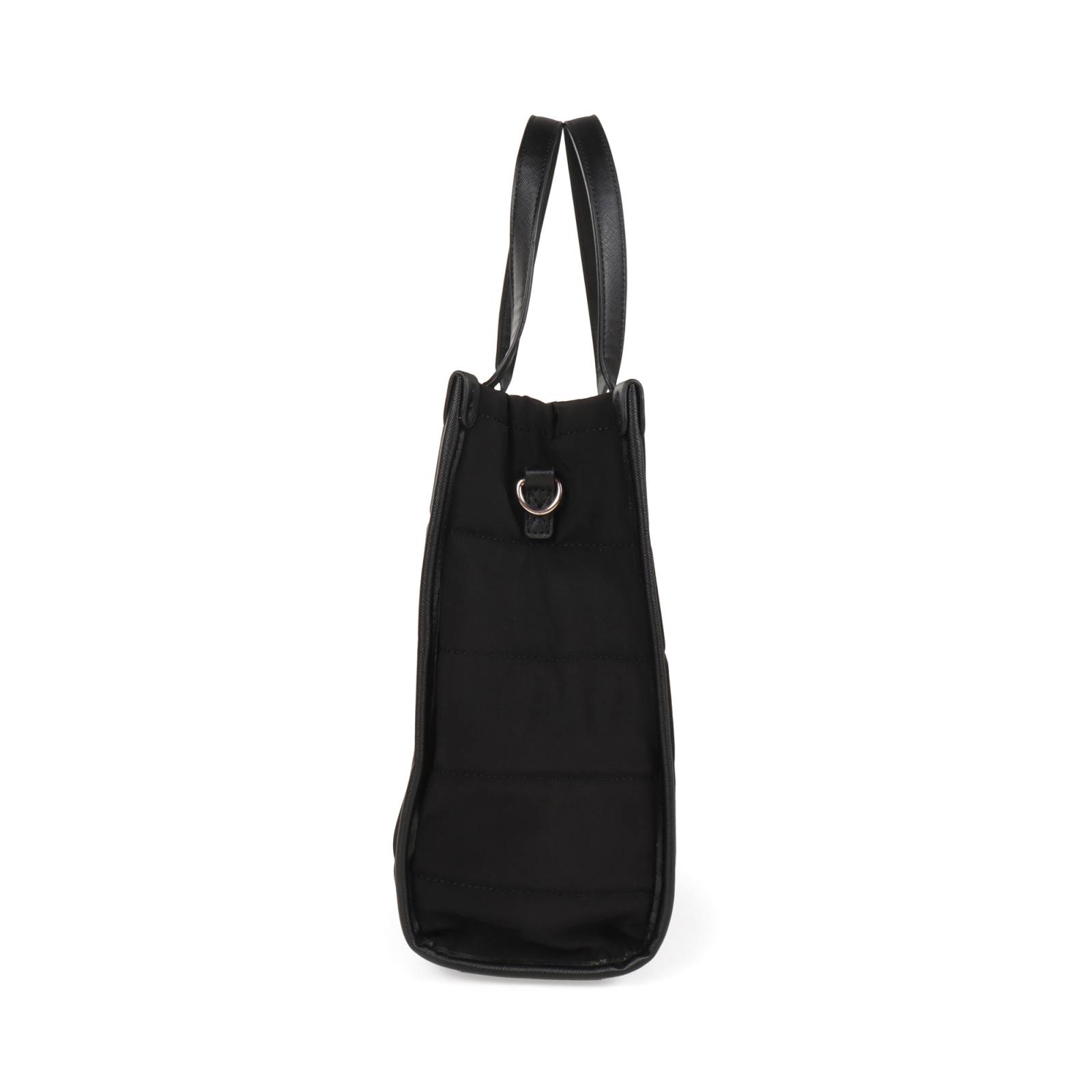 Bolsa Tote Cloe Grande Textil color Negro