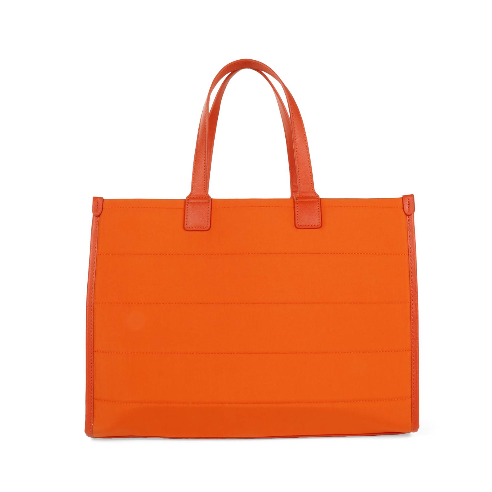 Bolsa Tote Cloe Grande Textil color Naranja