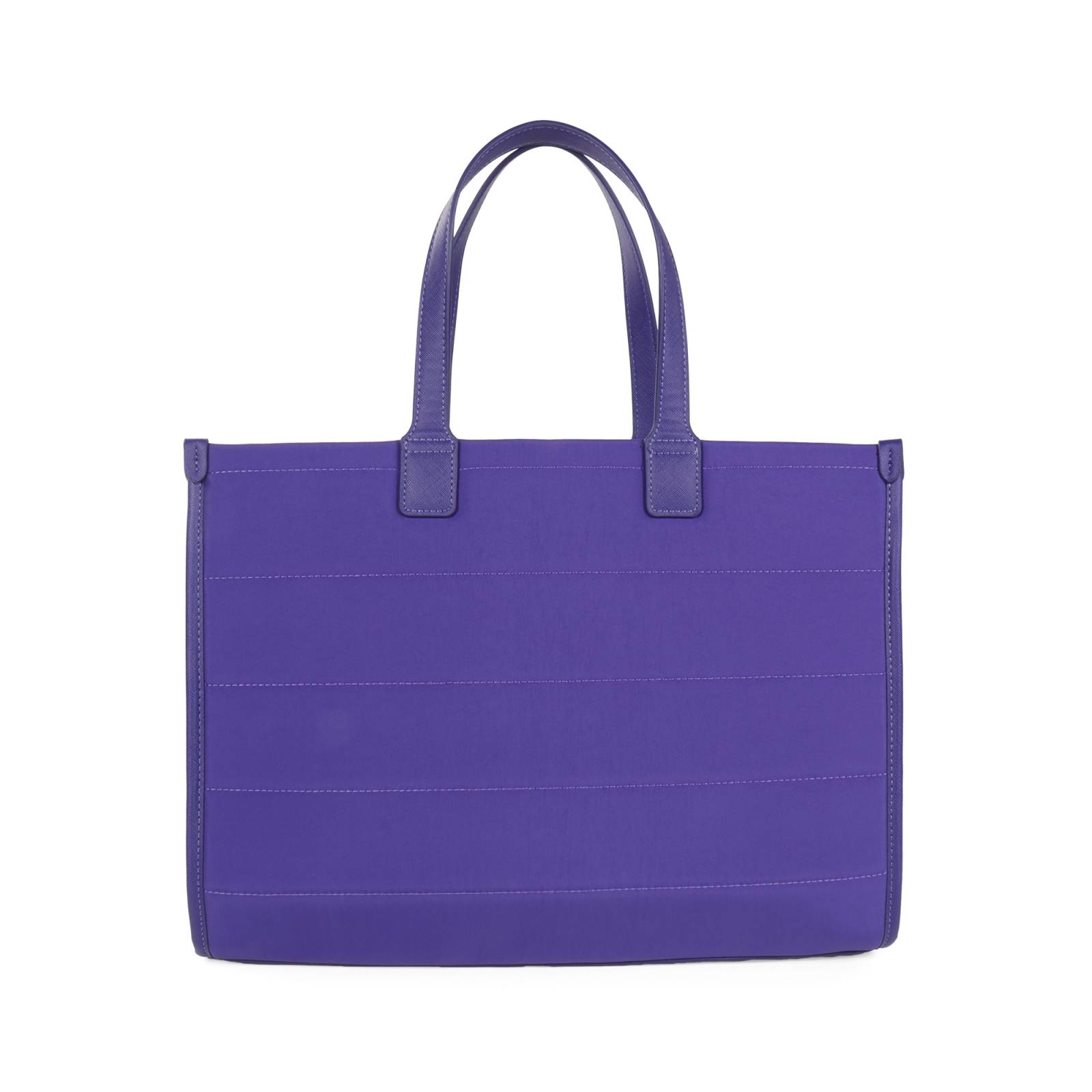 Bolsa Tote Cloe Grande Textil color Morado