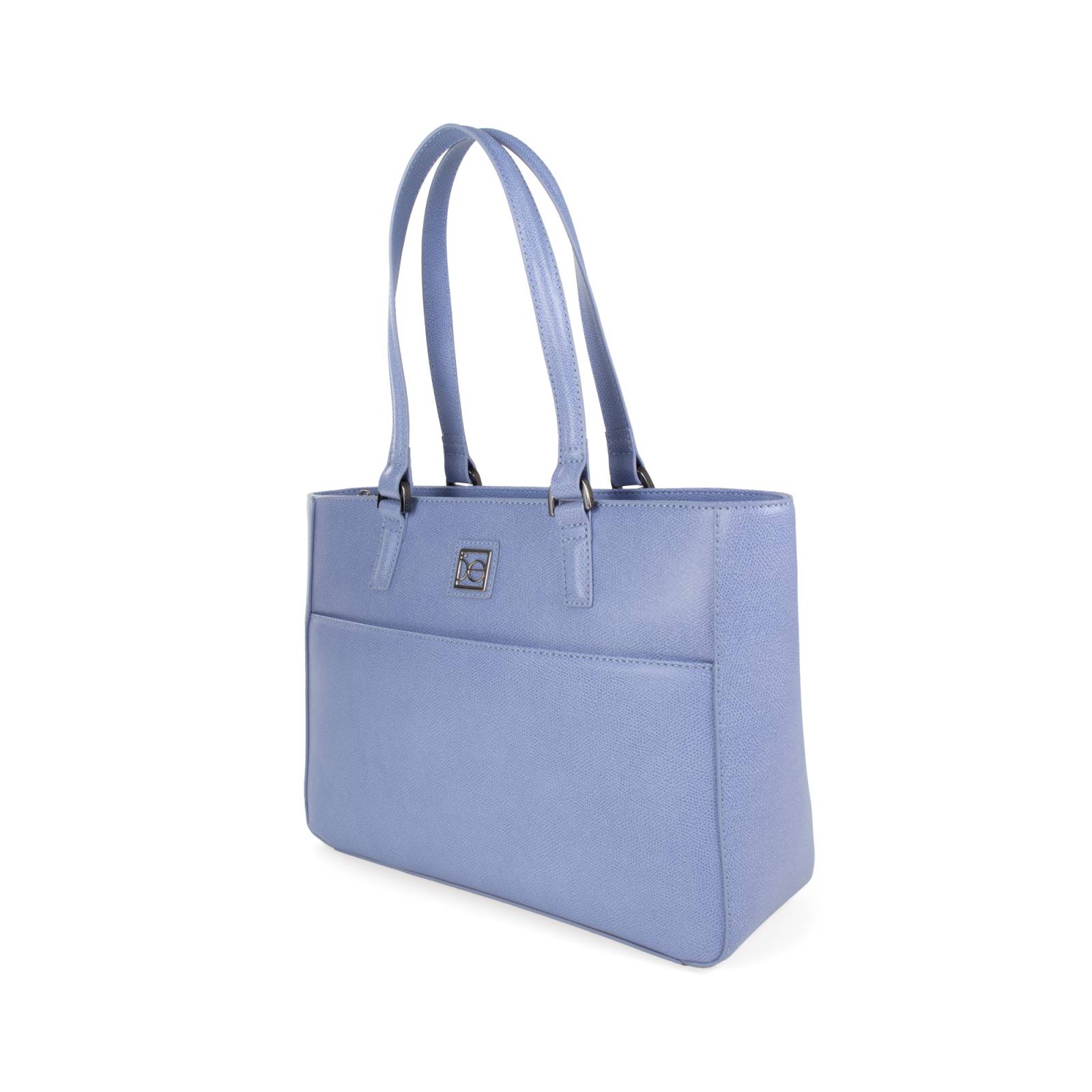 Bolsa Tote Cloe Grande Clásica color Azul 