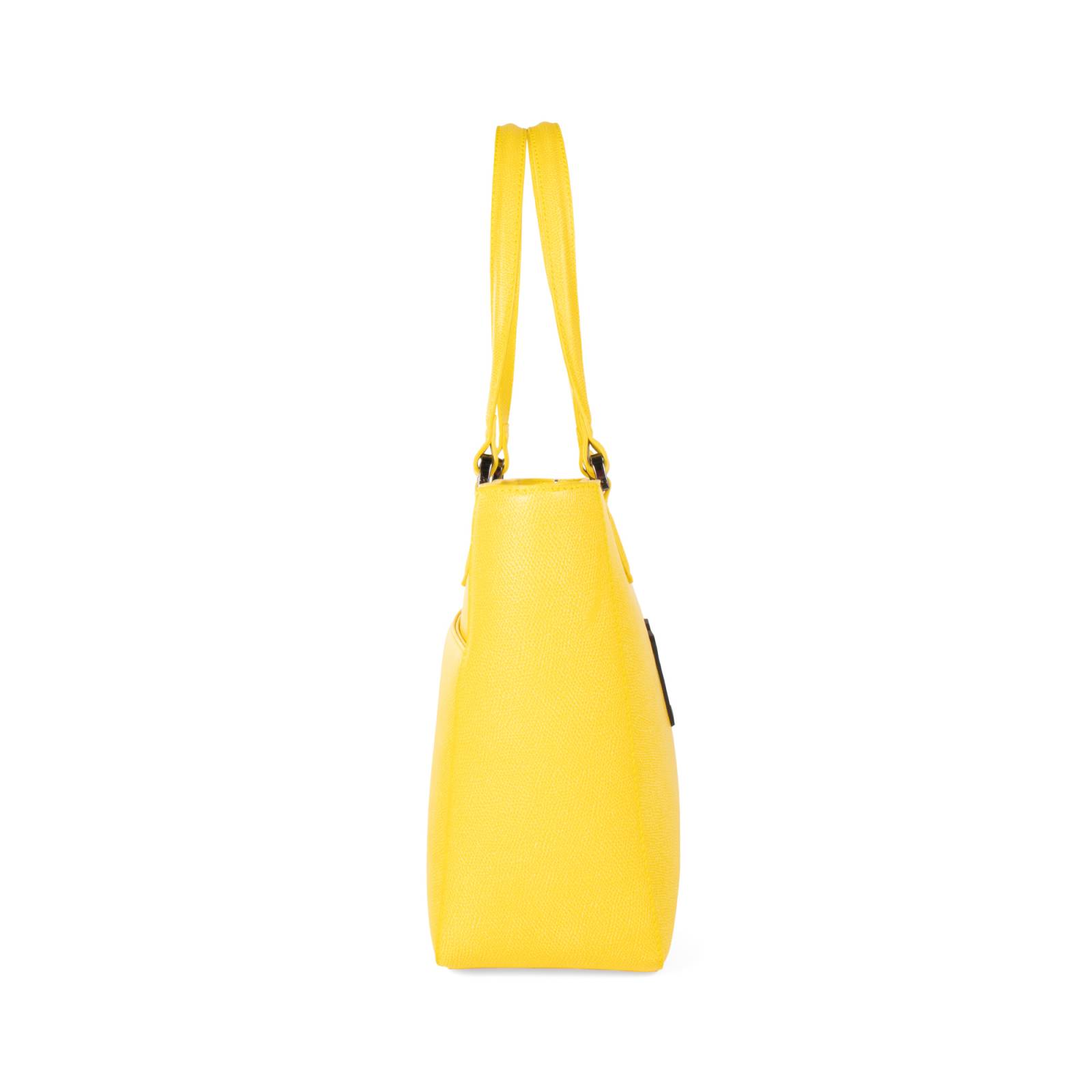 Bolsa Tote Cloe Grande Clásica color Amarillo