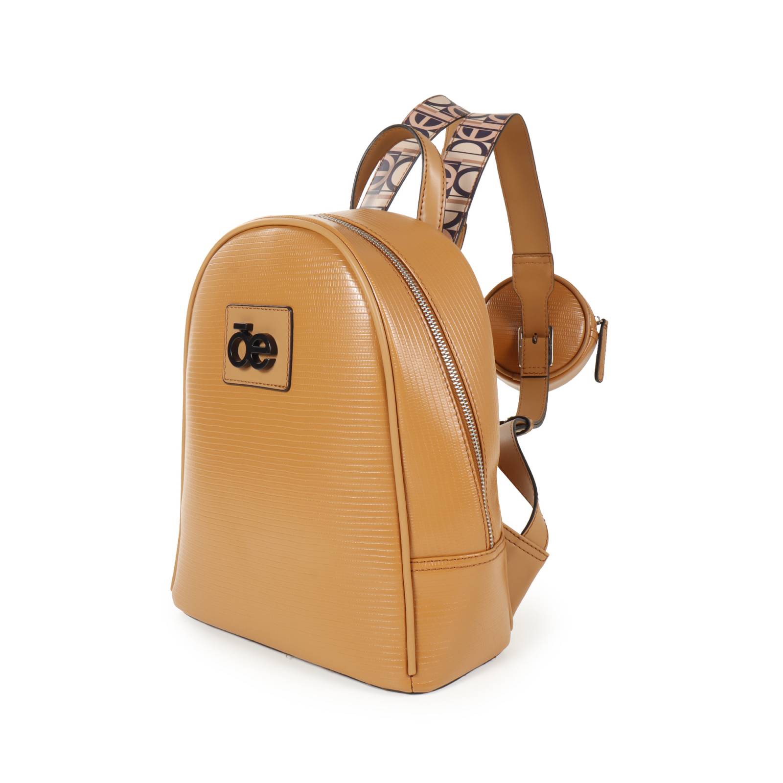 Mochila Cloe Mediana con Monedero color Camel