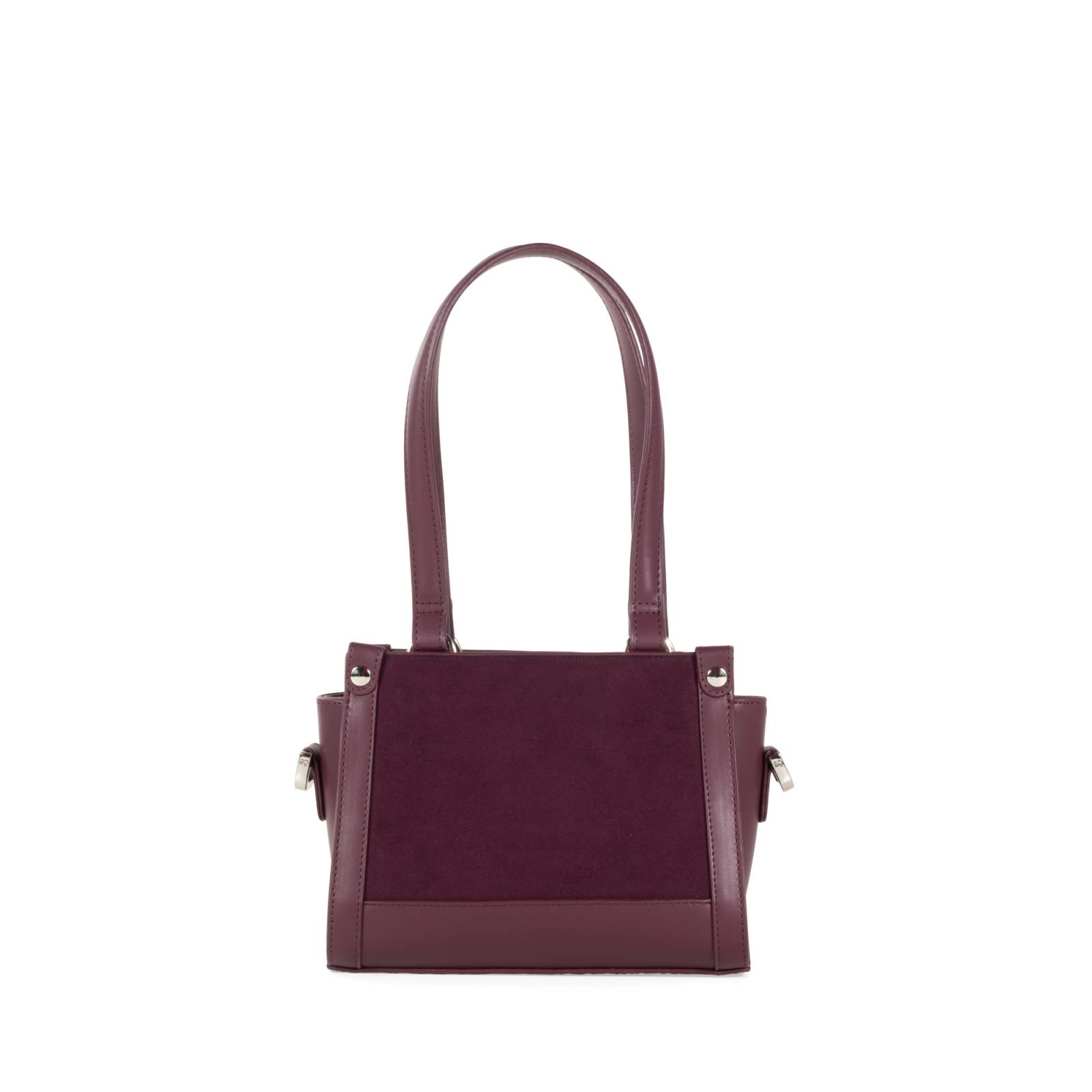 Bolsa Satchel Cloe Chica con Monedero color Rojo Tinto