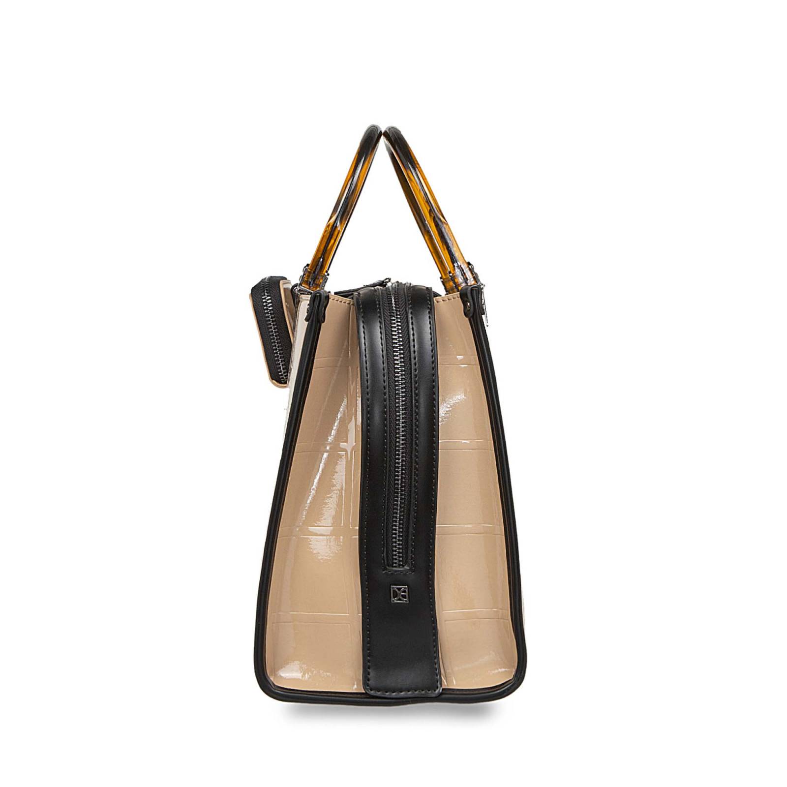 Bolsa Satchel Cloe Para Mujer Mediana Maneral Acrílico