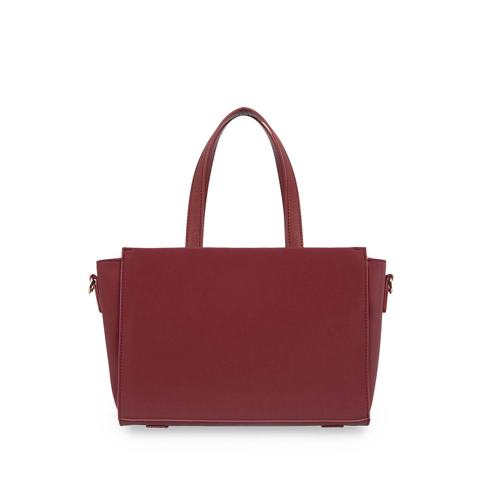 Bolsa Cloe Tote Textil color Rojo Tinto
