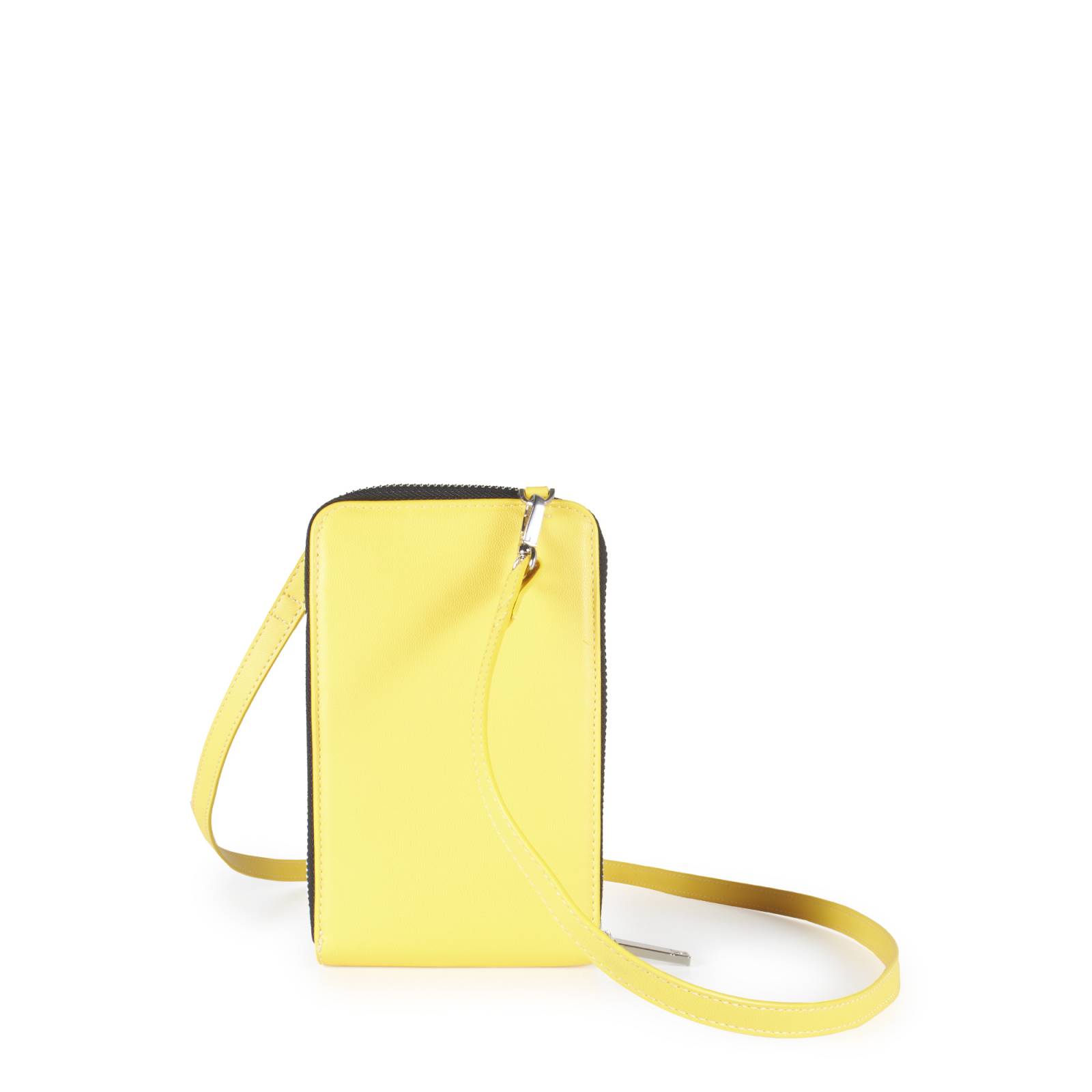 Cartera Cloe Grande Vertical Porta Celular color Amarillo