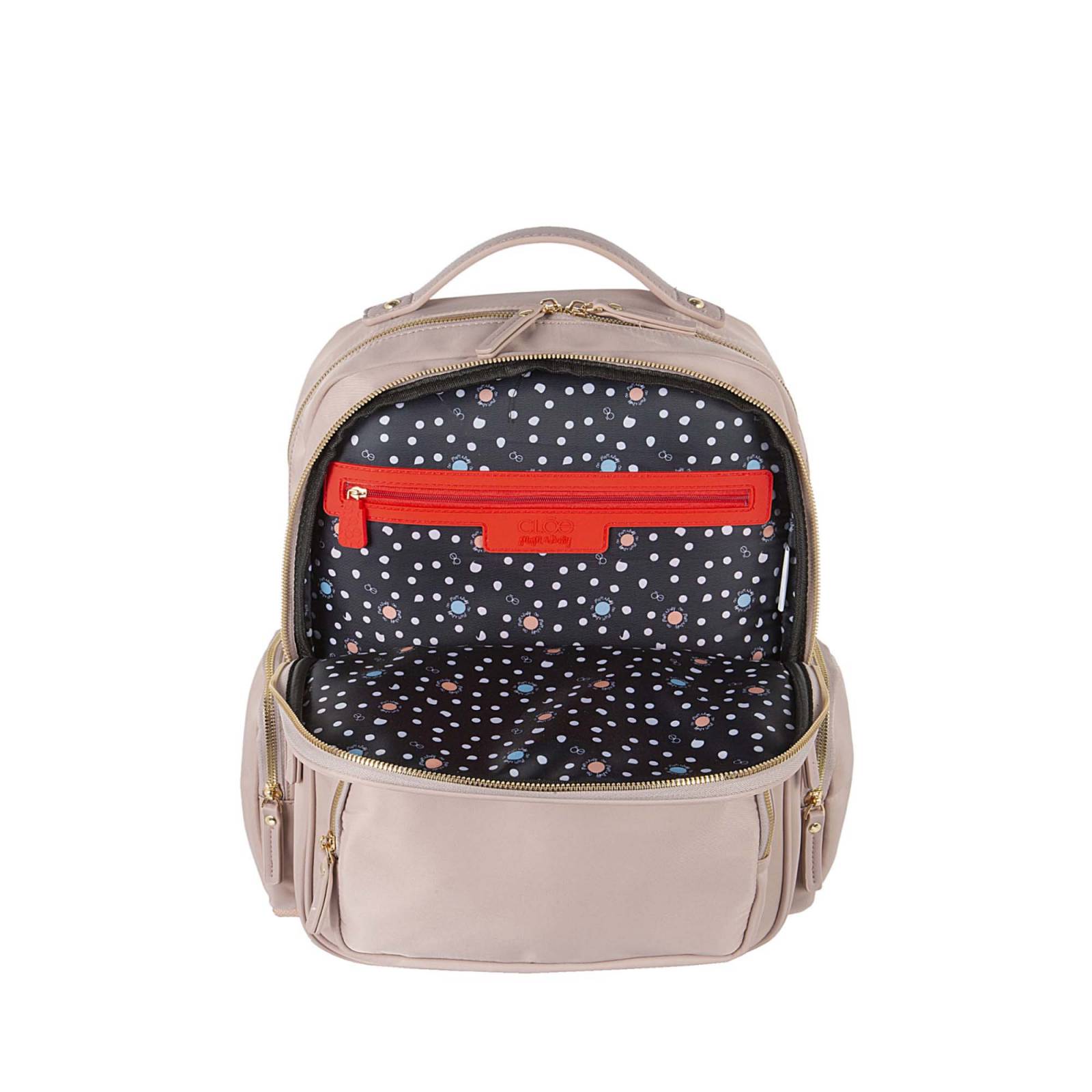 Pañalera Cloe Para Hombre Mochila Nylon con Accesorios