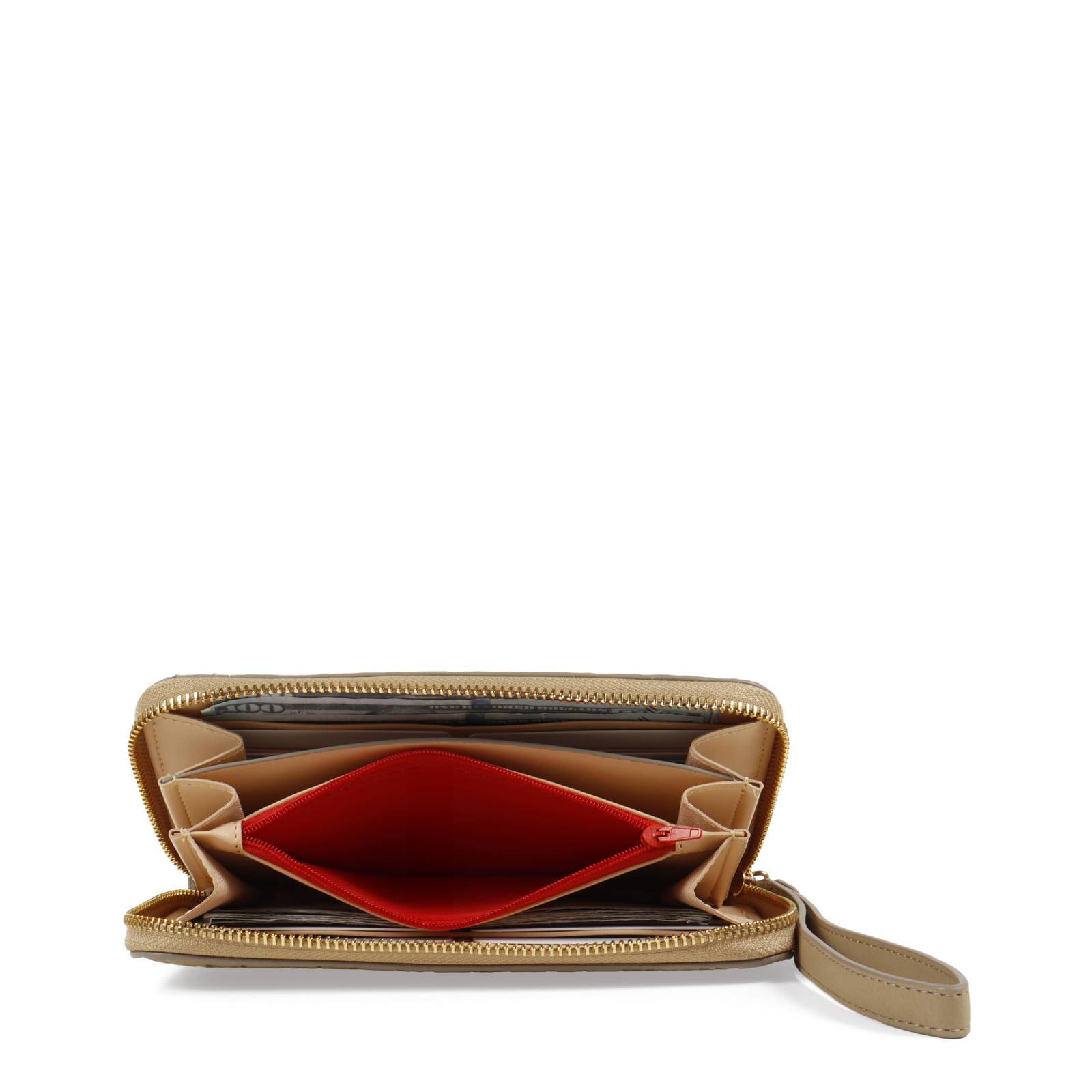 Cartera Cloe Para Mujer Grande Cierre Sencillo y RedPocket