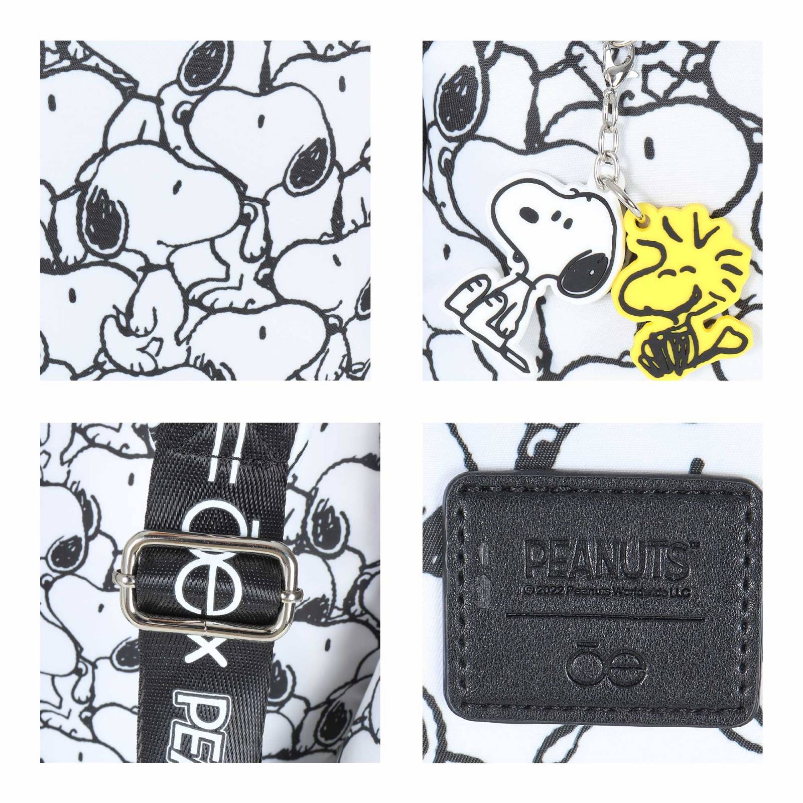 Pañalera Backpack para Mujer Peanuts x Oe Textil