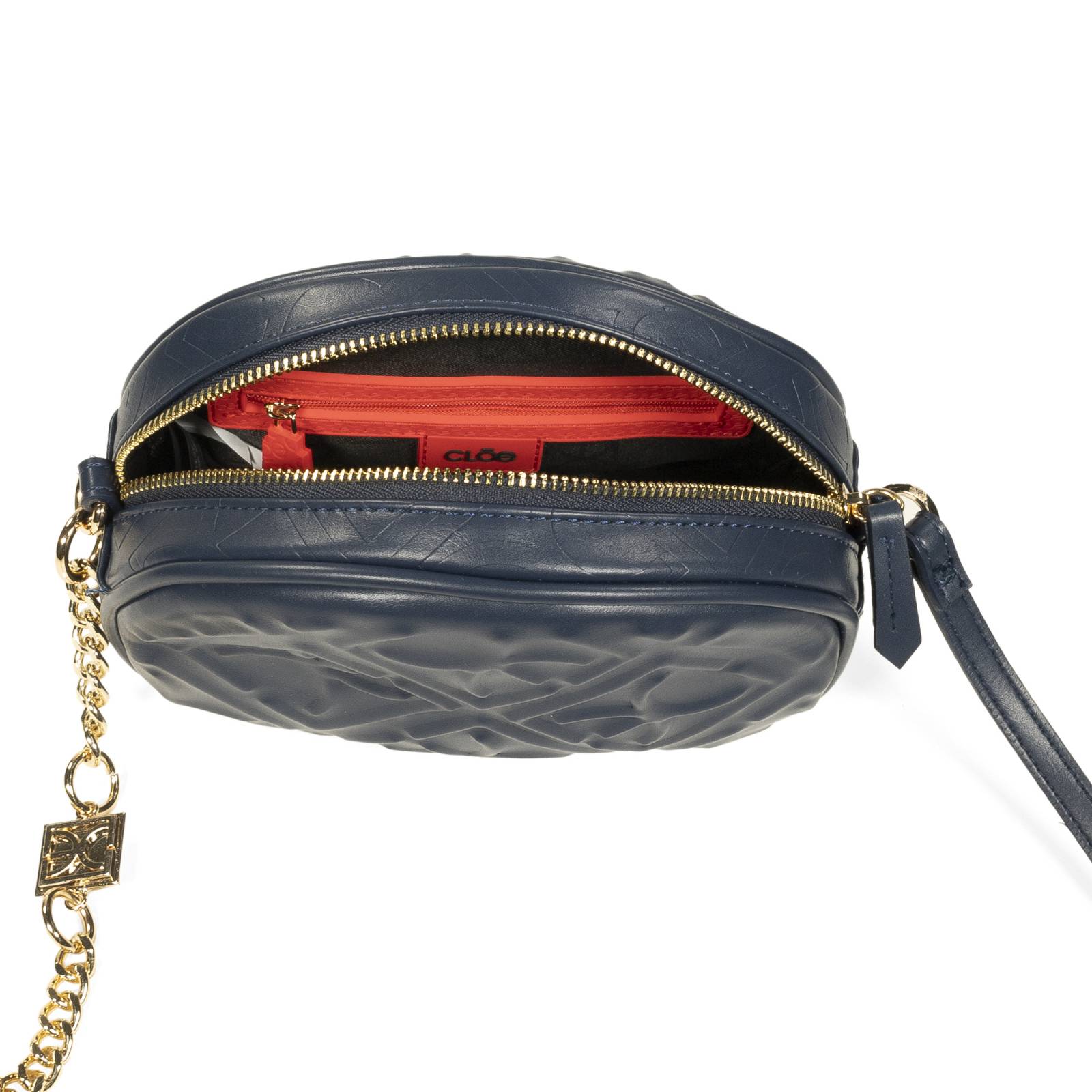 Bolsa Crossbody Cloe Para Mujer Monograma Textura en relieve