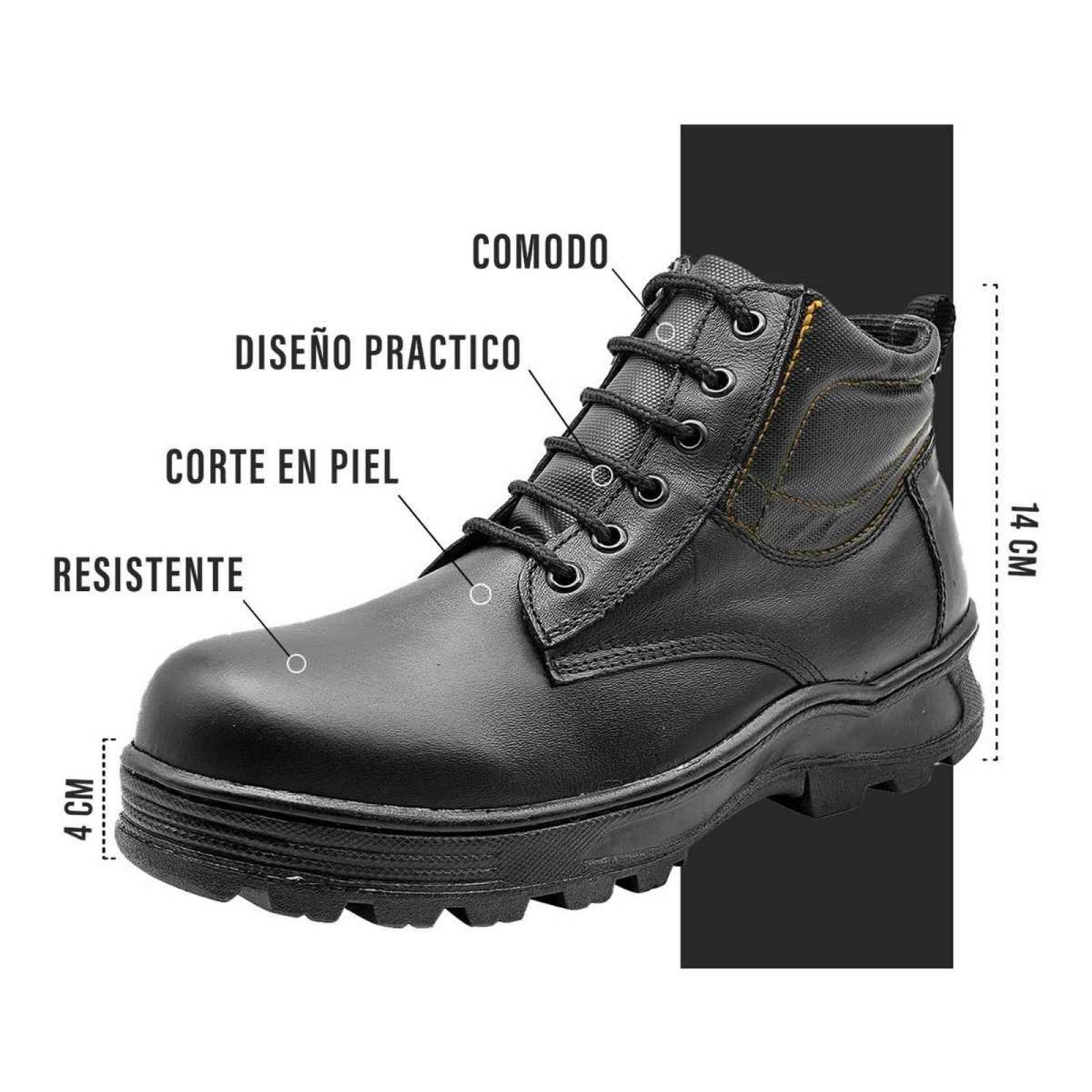 Botas Para Hombre Industriales Seguridad Trabajo Casquillo