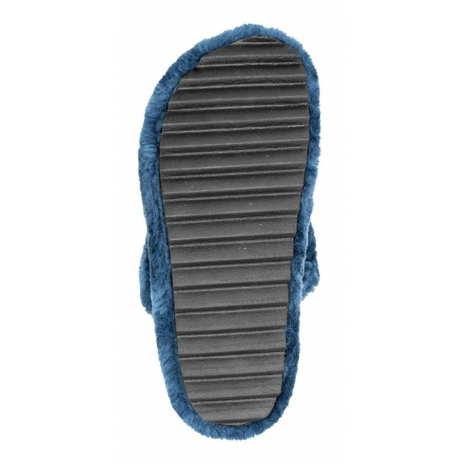 Sandalia Peluche Dama Huarache Mujer Chancla Pantuflas Piso