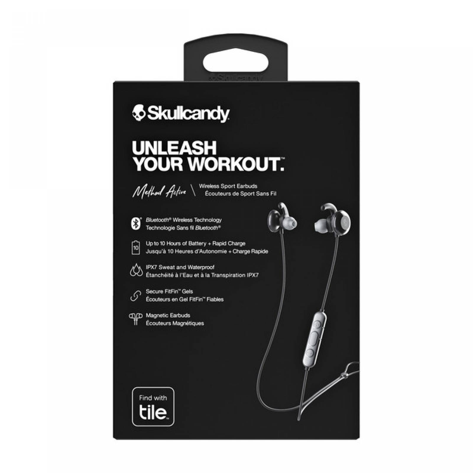 Audífono Skullcandy Method Active Color Negro