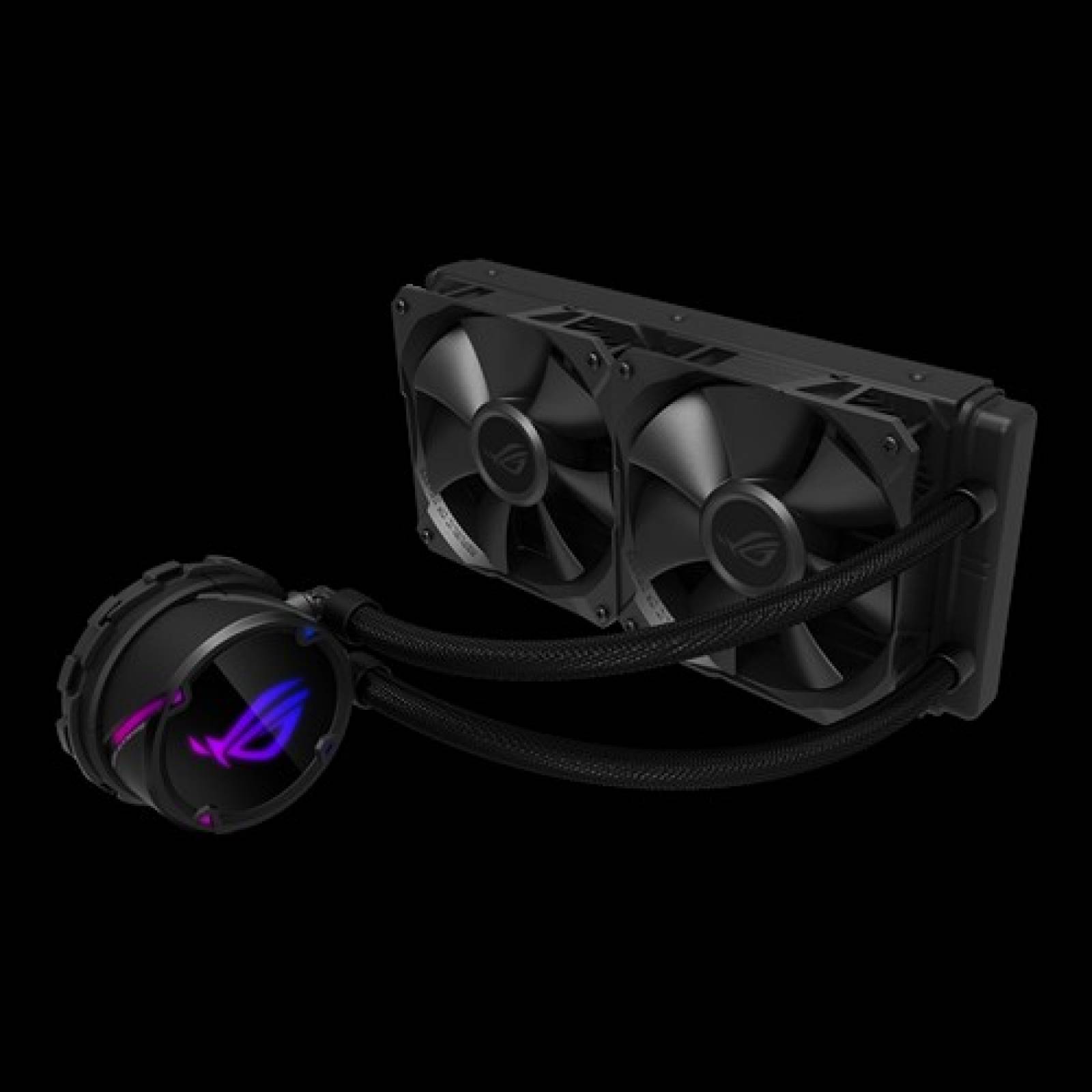 Enfriamiento Liquido Asus Rog Strix Lc 240 Aura Sync 2 ventiladores