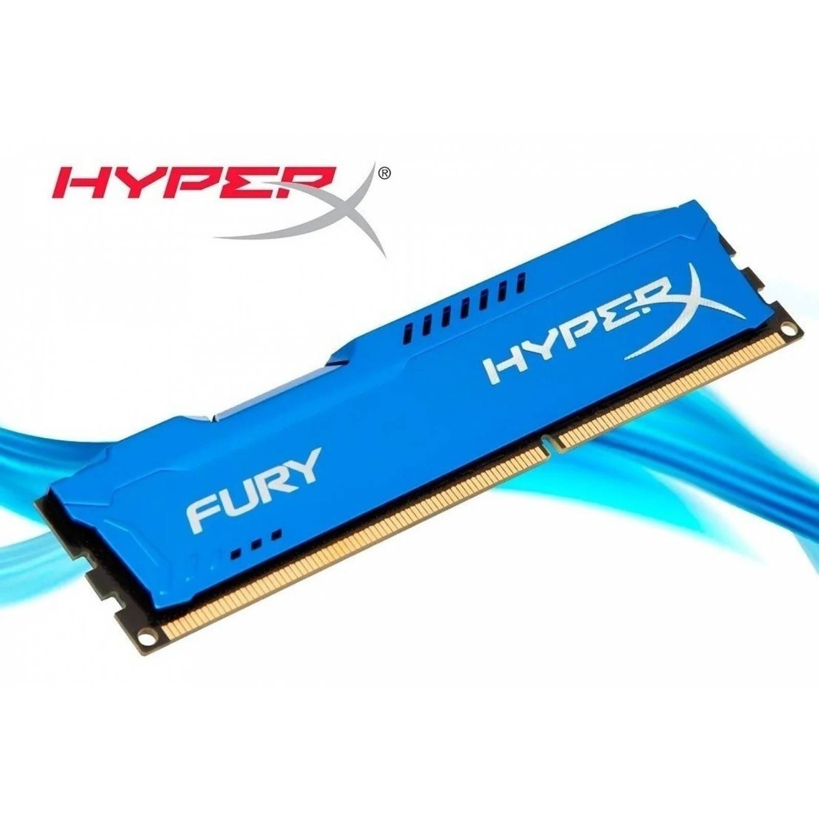 Hyper X Fury Memoria Ram Ddr3 4gb 1866 Hx318c10f/4