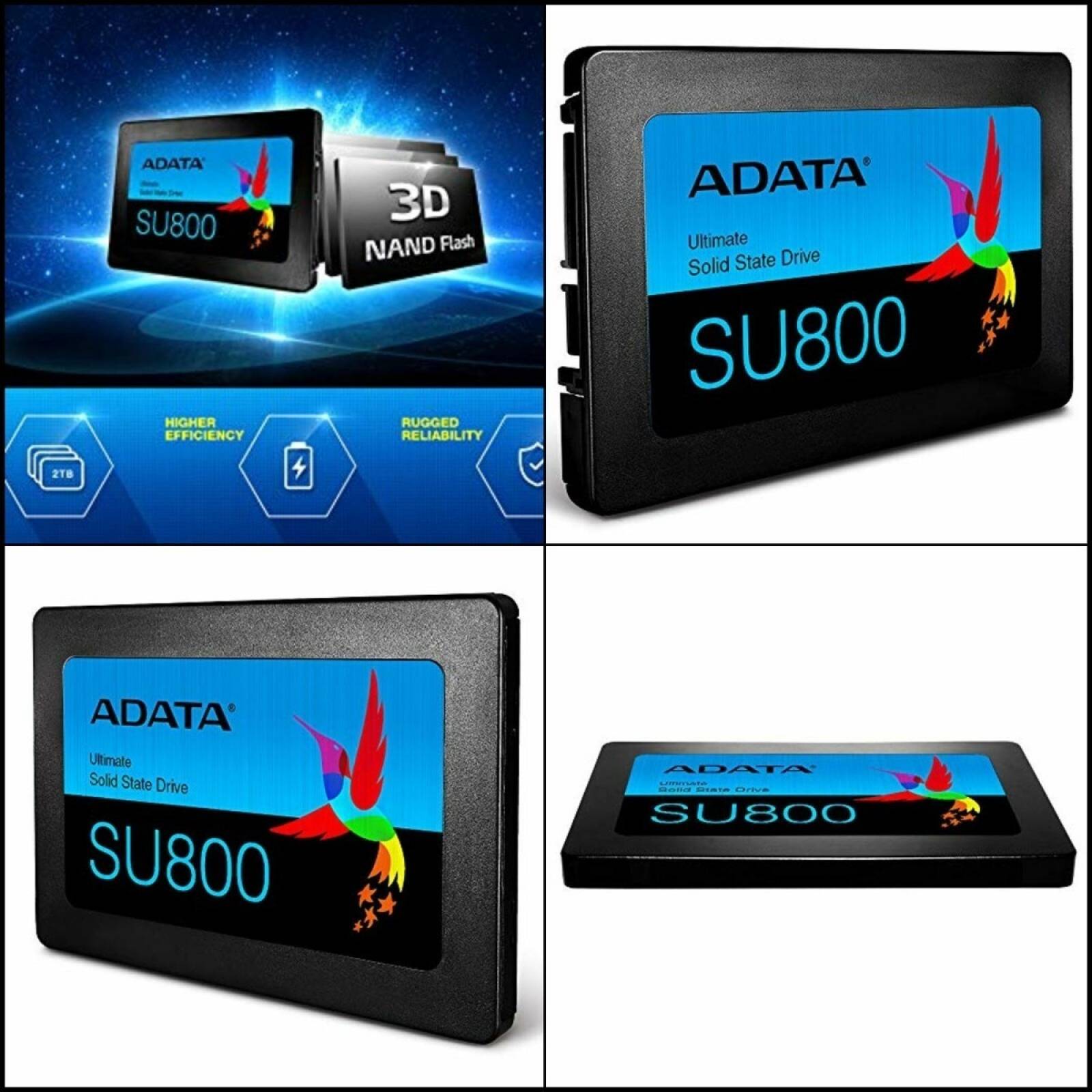 Ssd Adata Ultimate Su800 512gb Sata Iii 2.5'' 7mm