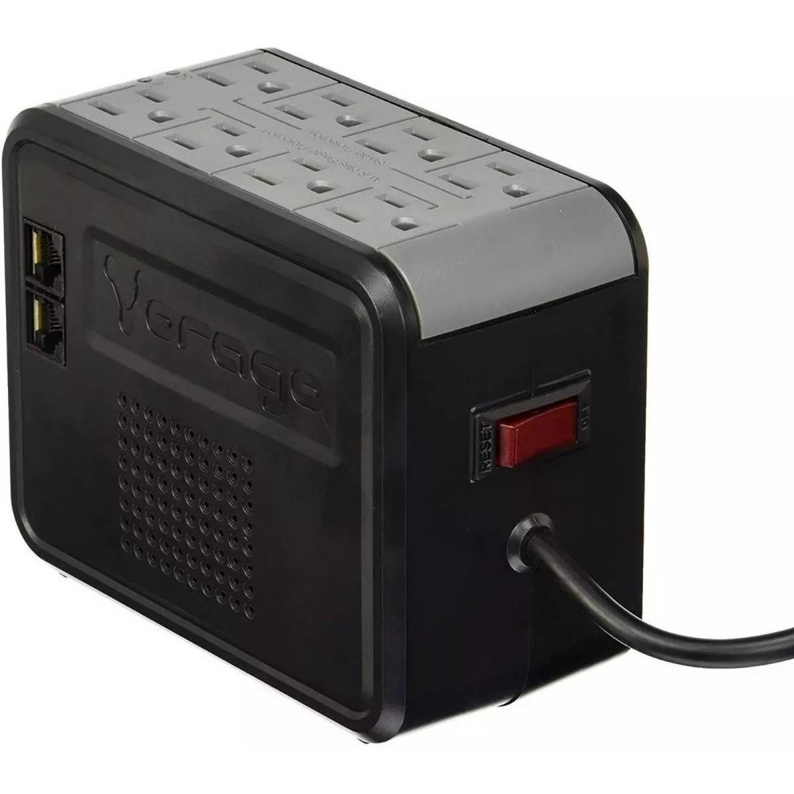 Regulador 8 Contactos 1400va Vorago Avr-200 By Tecnowow