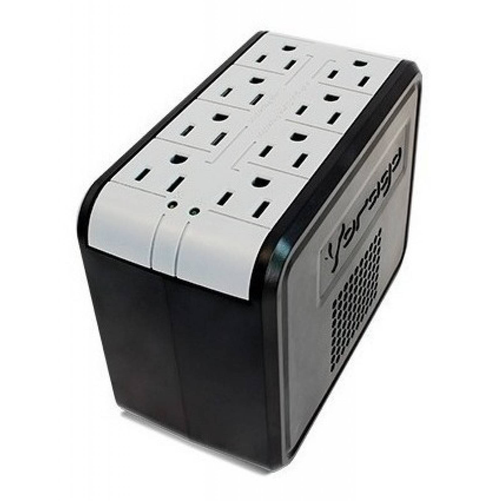 Regulador 8 Contactos 1400va Vorago Avr-200 By Tecnowow