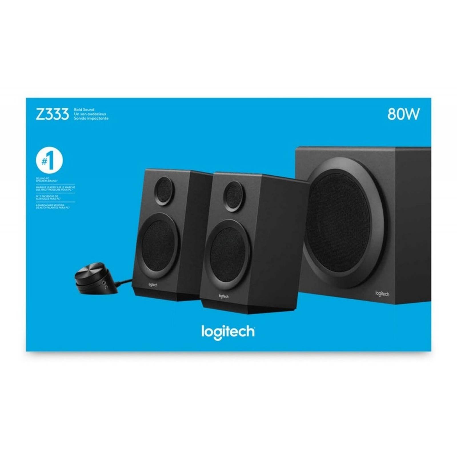Bocinas Logitech Z333 980-001203 2.1 Subwoofer Tv Consolas