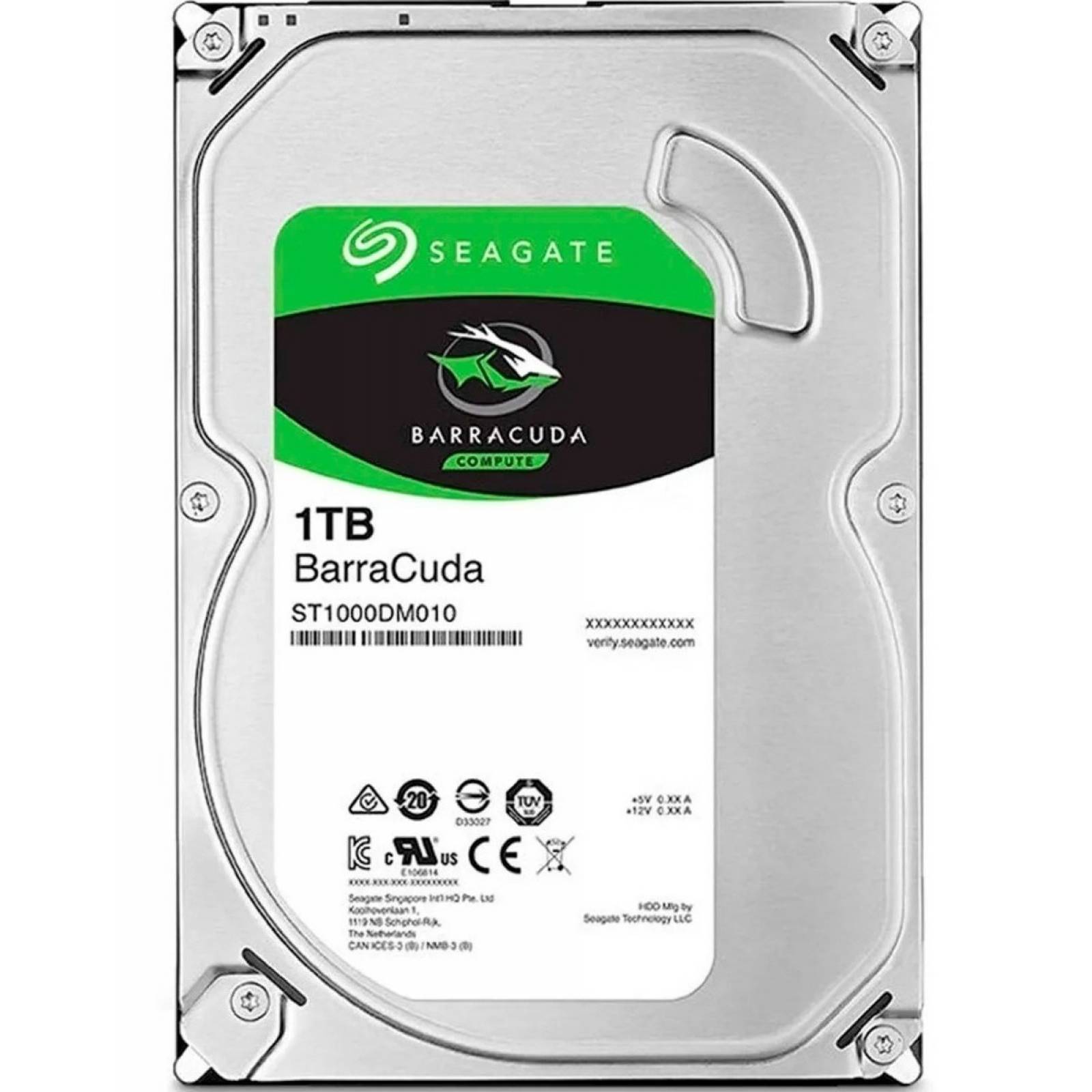 Disco Duro Interno Seagate 1tb Sata 7200rpm