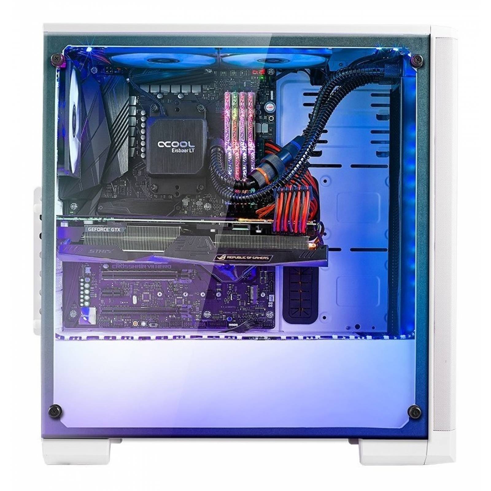 Gabinete Gamer Bitfenix Nova Mesh Tg - Malla Para Ventilador