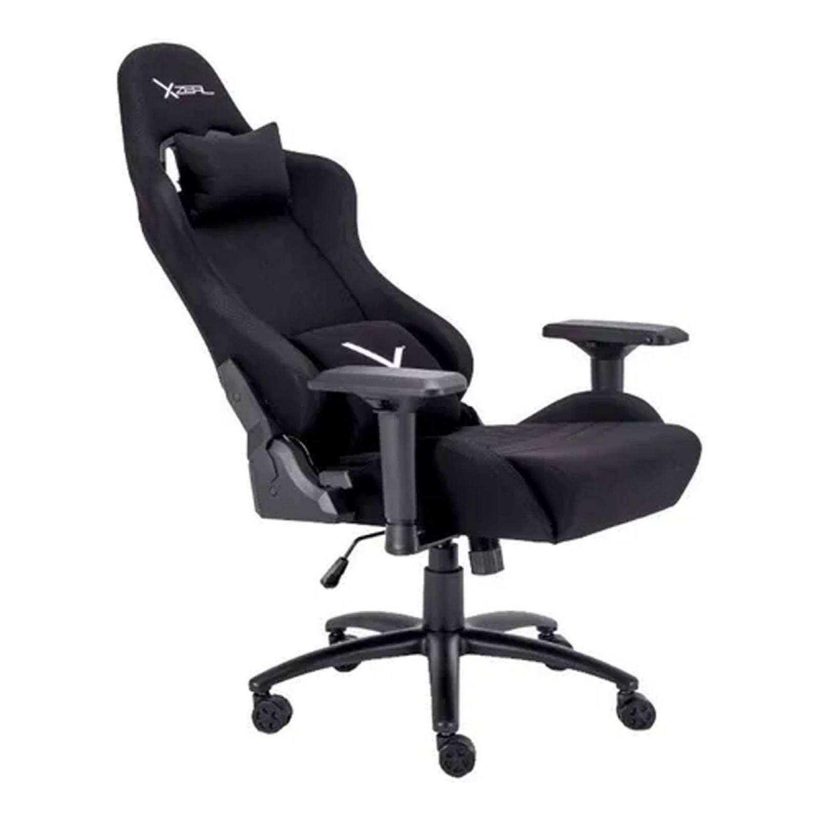 SILLA GAMER XZEAL NEG/RGB ACERO, ALTO DESEMPEÑO (XZSXZ15B)