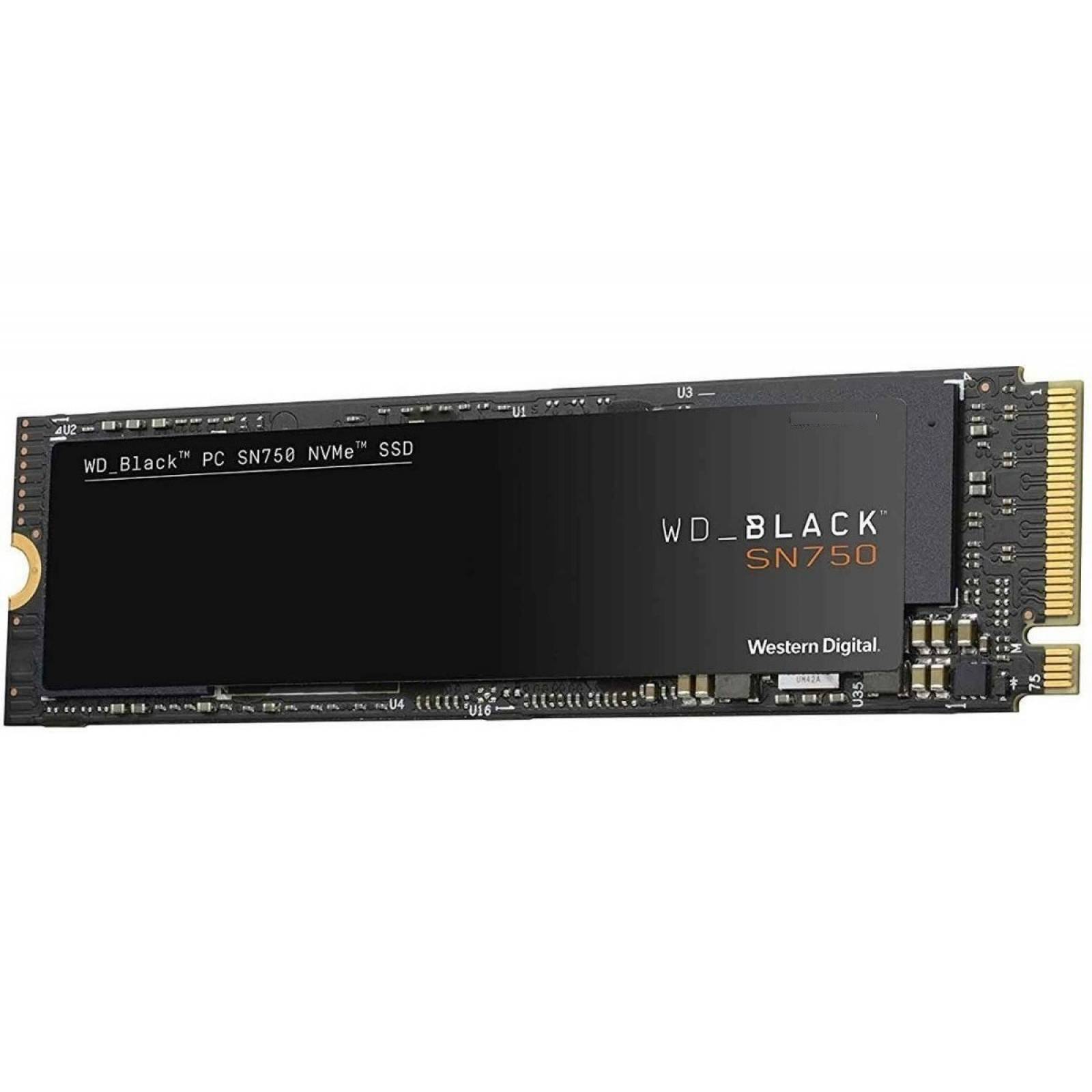 Unidad Ssd M.2 Wd Ns750 3d 250gb Black Pcie Nvme