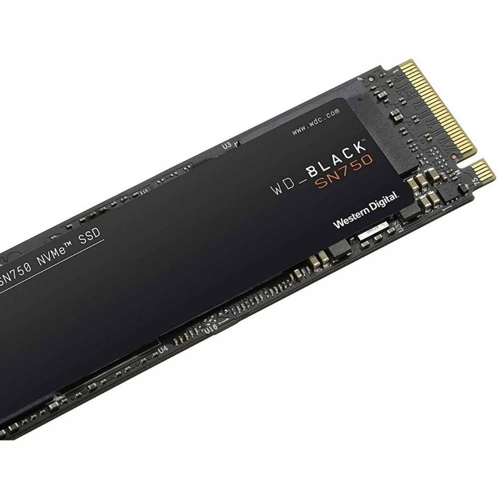 Unidad Ssd M.2 Wd Ns750 3d 250gb Black Pcie Nvme