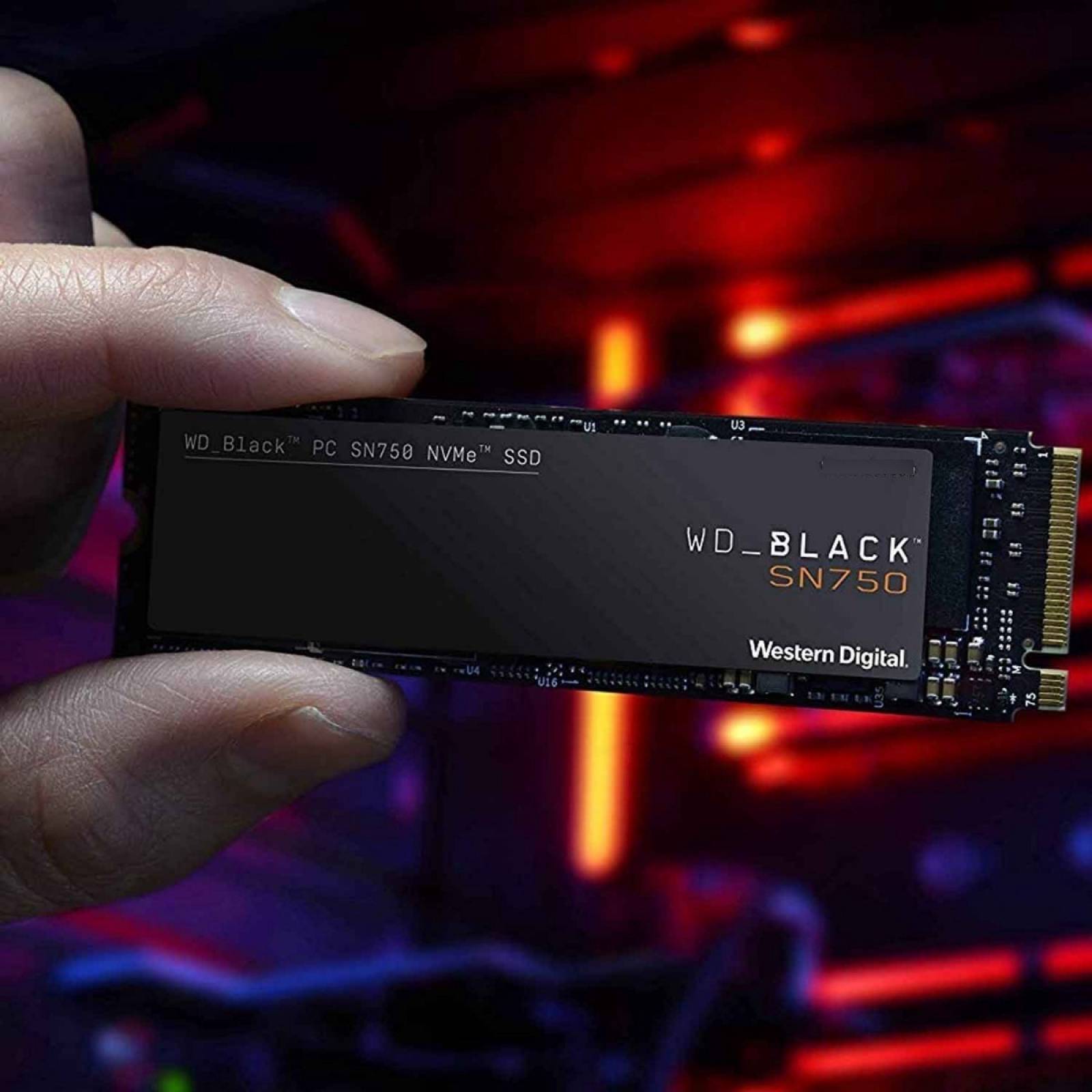 Unidad Ssd M.2 Wd Ns750 3d 250gb Black Pcie Nvme