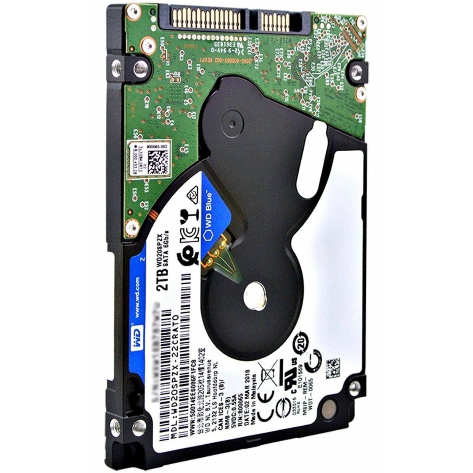 Disco Duro Interno Western Digital Wd Blue 2.5 , 2tb