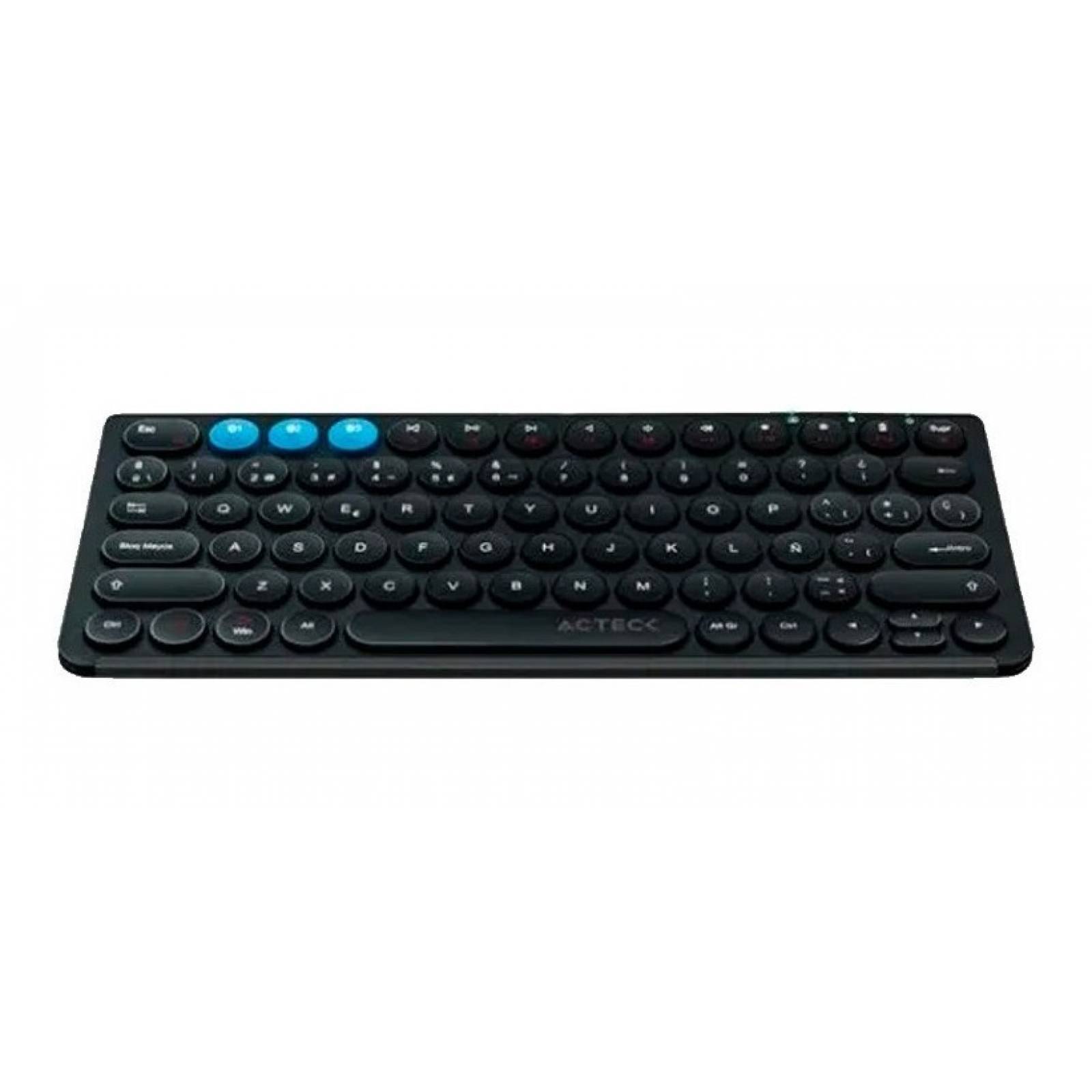 Teclado Multidispositivo Acteck, Inalámbrico, Bluetooth