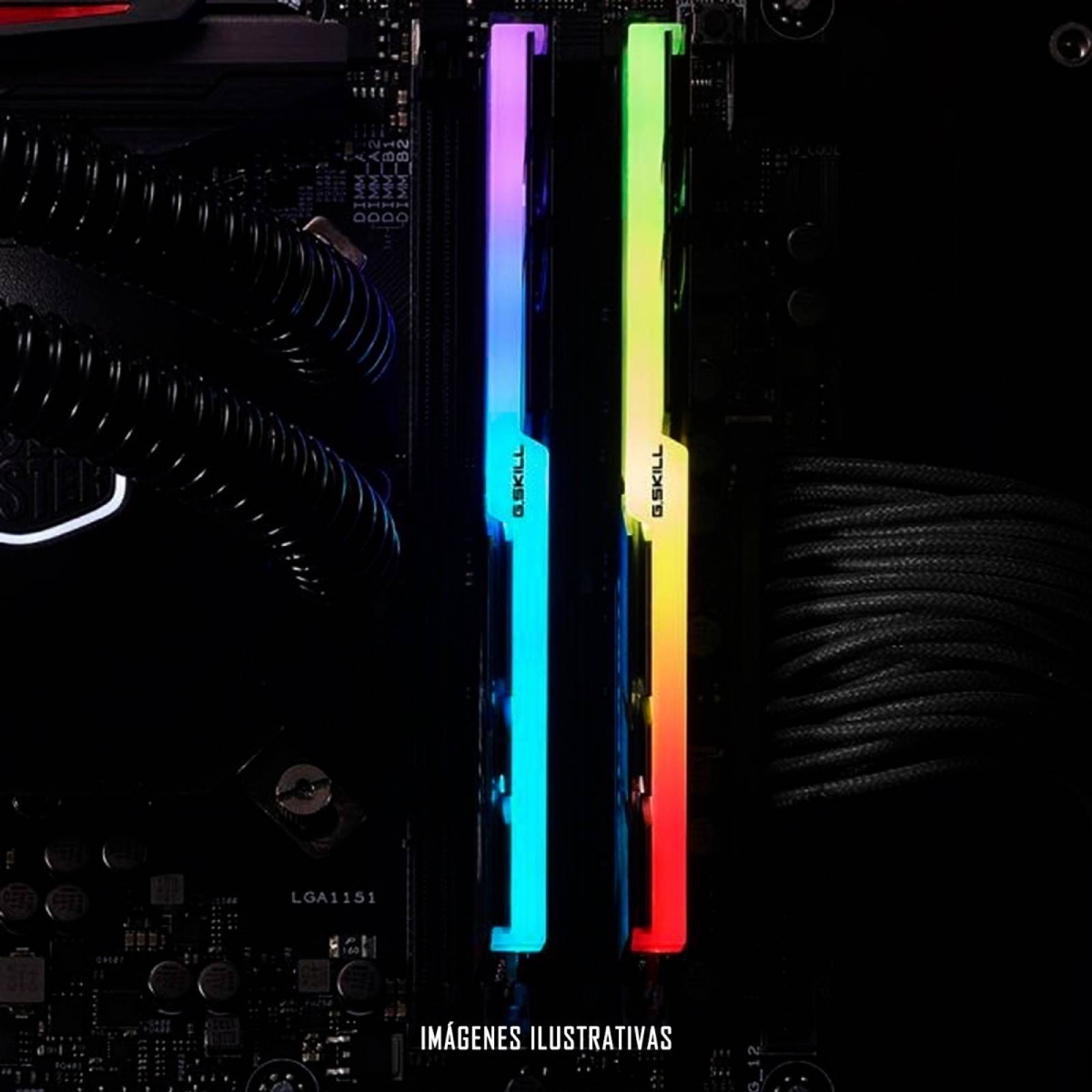 Memoria Ram G.skill Trident Z Rgb Ddr4, 3200mhz, 16gb