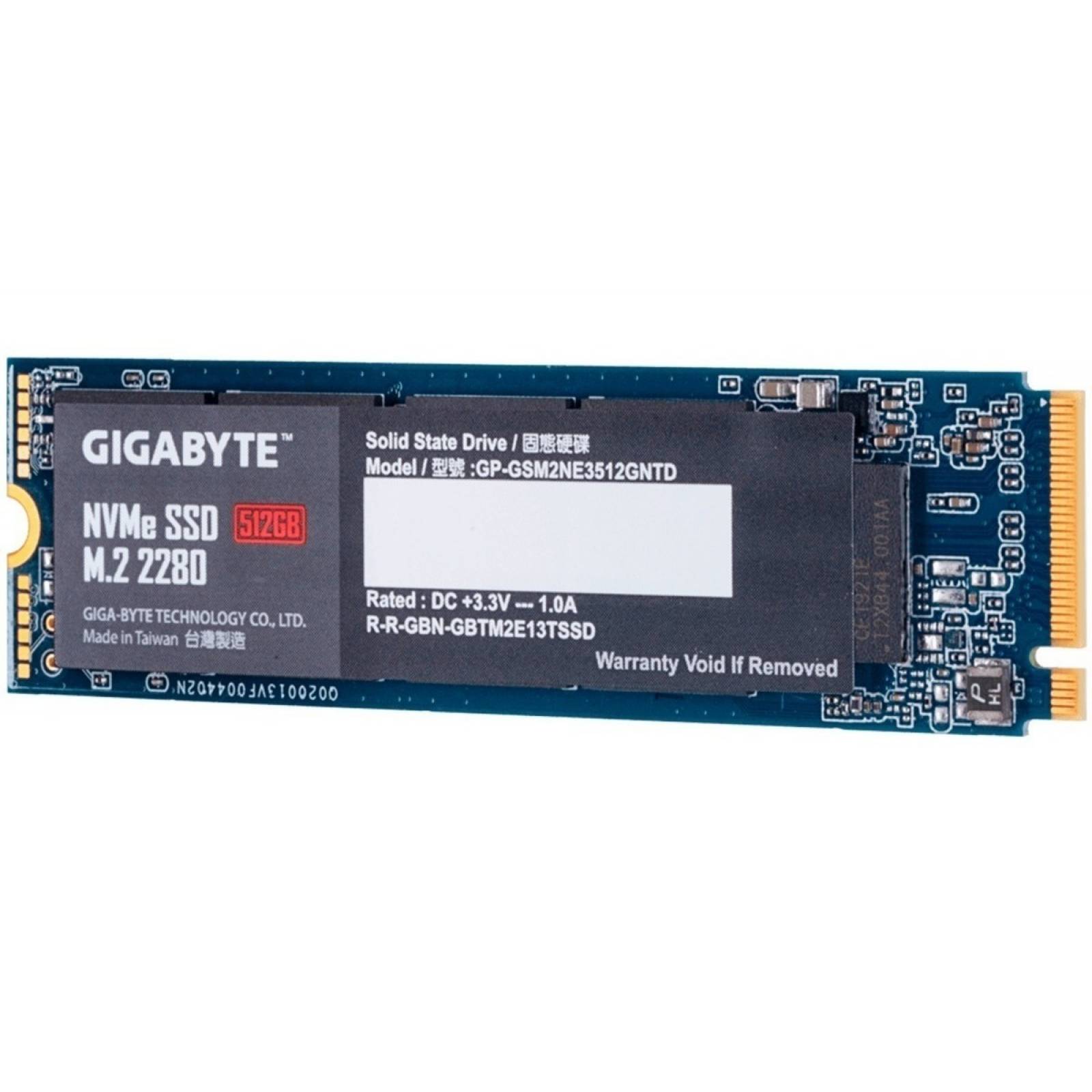 Ssd 512gb Disco Duro Gigabyte Estado Solido M.2 2280