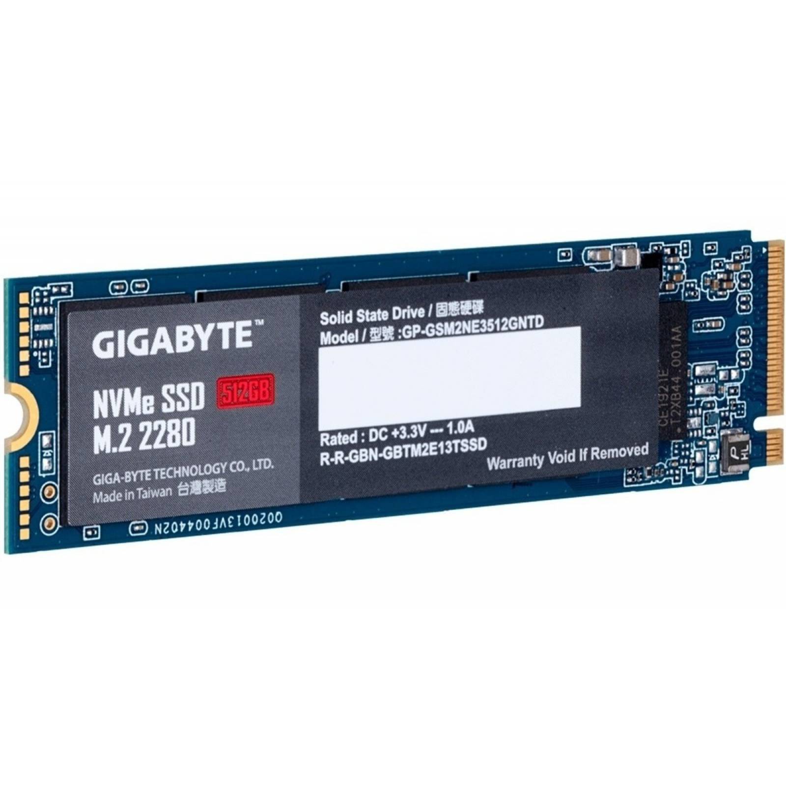 Ssd 512gb Disco Duro Gigabyte Estado Solido M.2 2280