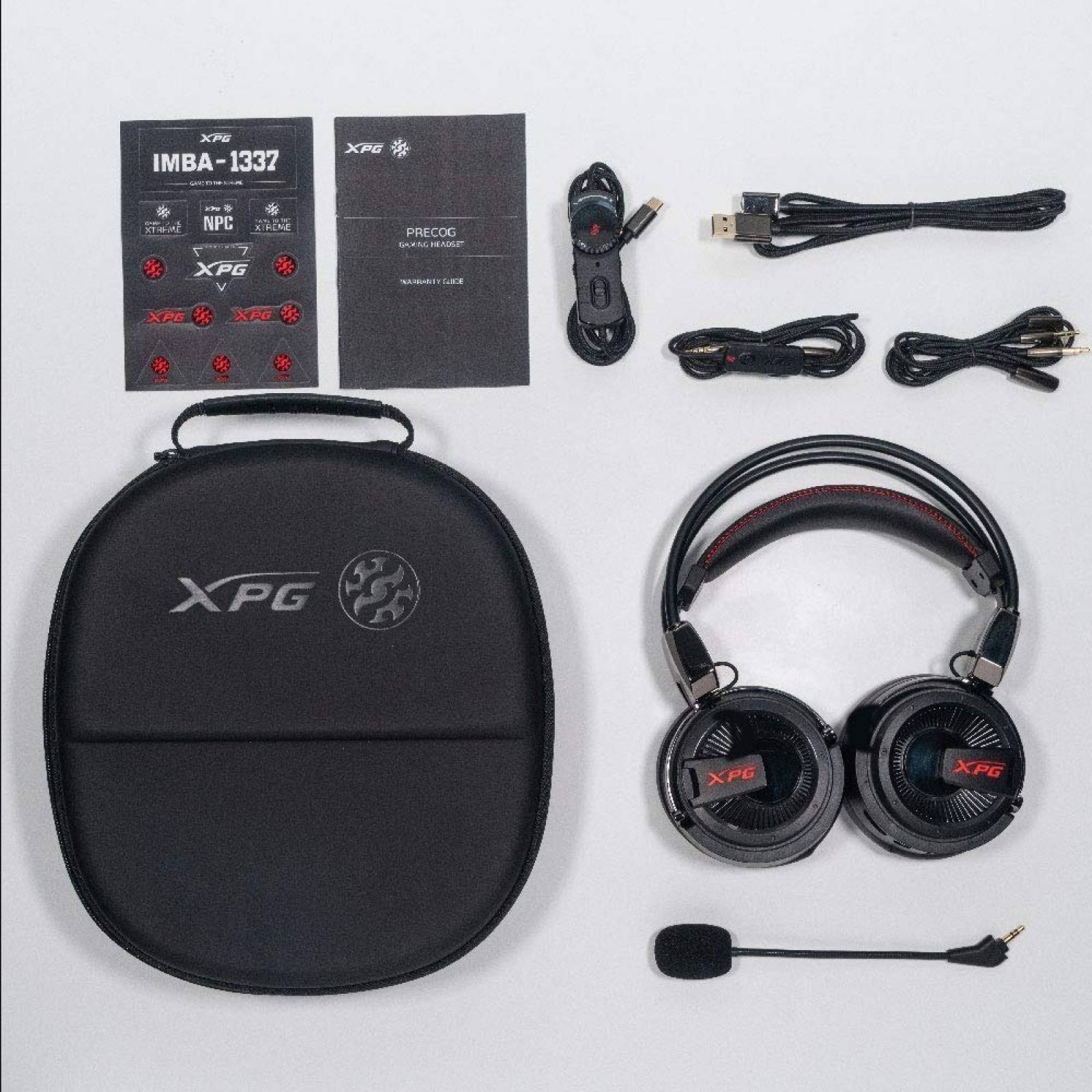 Audífonos Gamer Headset Xpg Adata Precog Led Hi-fi 7.1