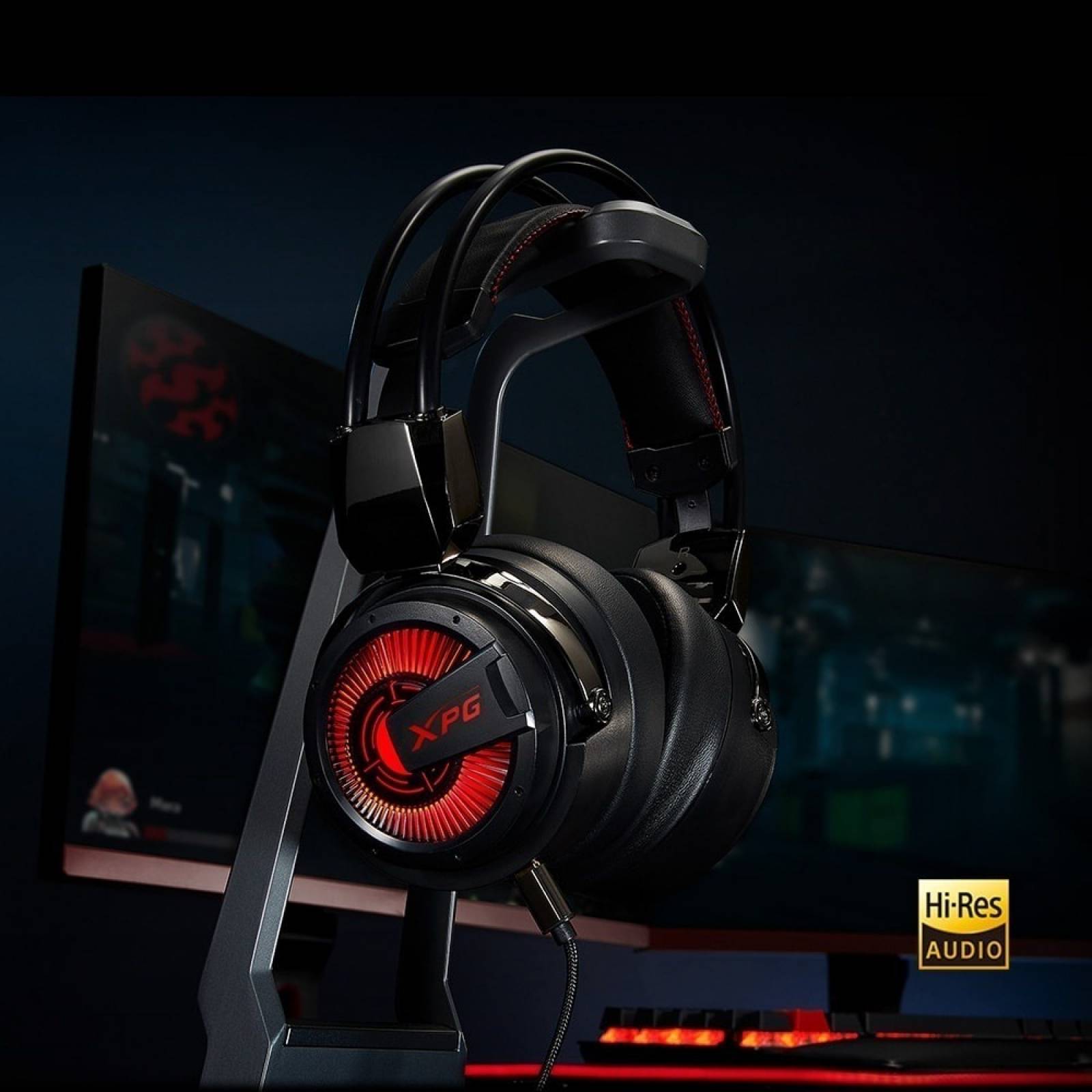 Audífonos Gamer Headset Xpg Adata Precog Led Hi-fi 7.1