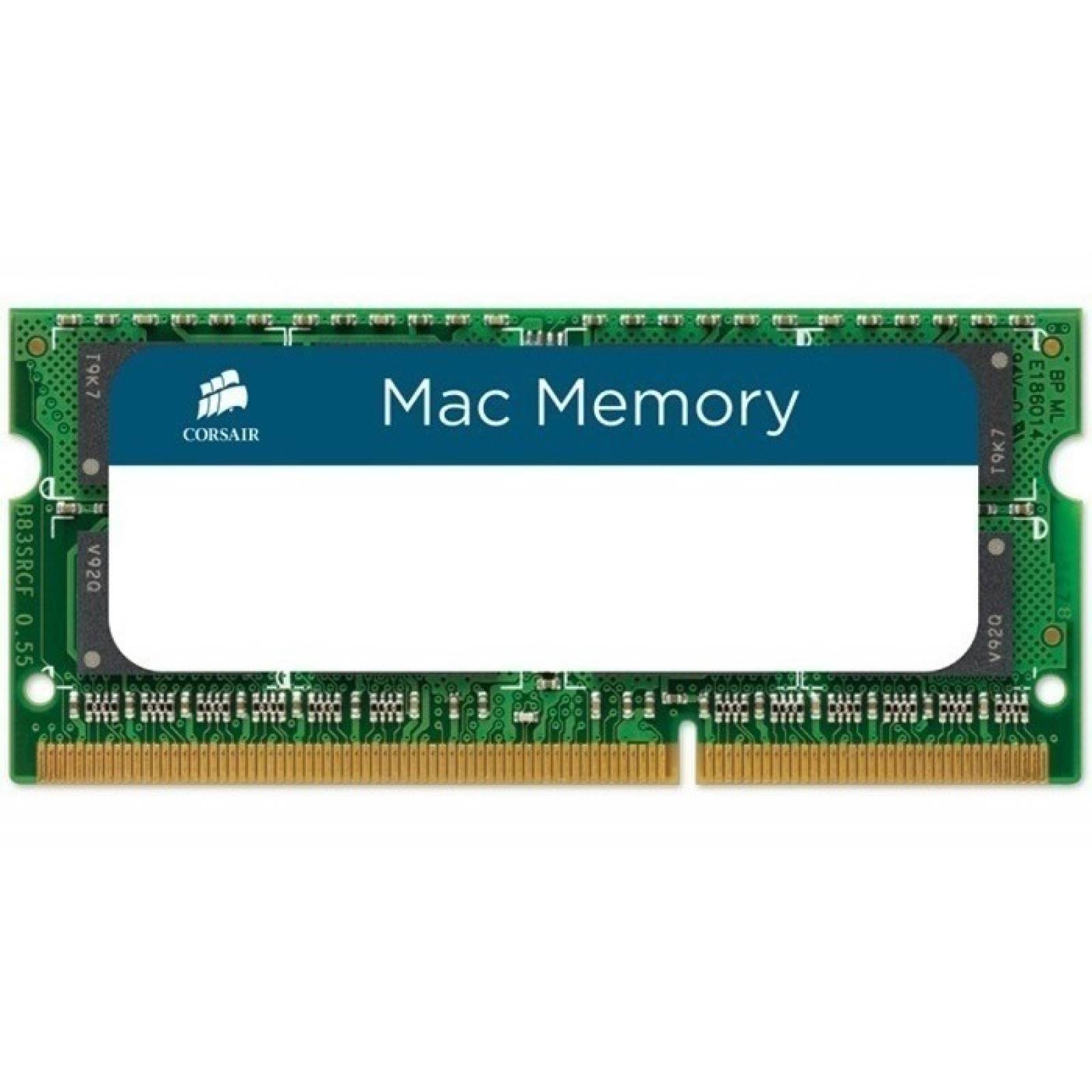 Memoria Ram Ddr3 Sodimm Corsair 8 Gb 1600 Mhz Apple Para Mac