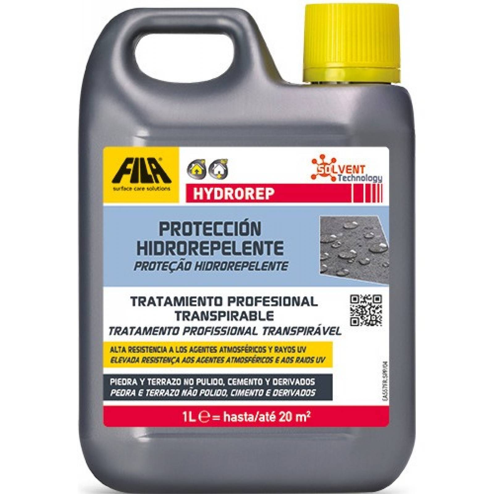 Fila, Hydrorep Proteción Hidrorepelente Sellador 1lt