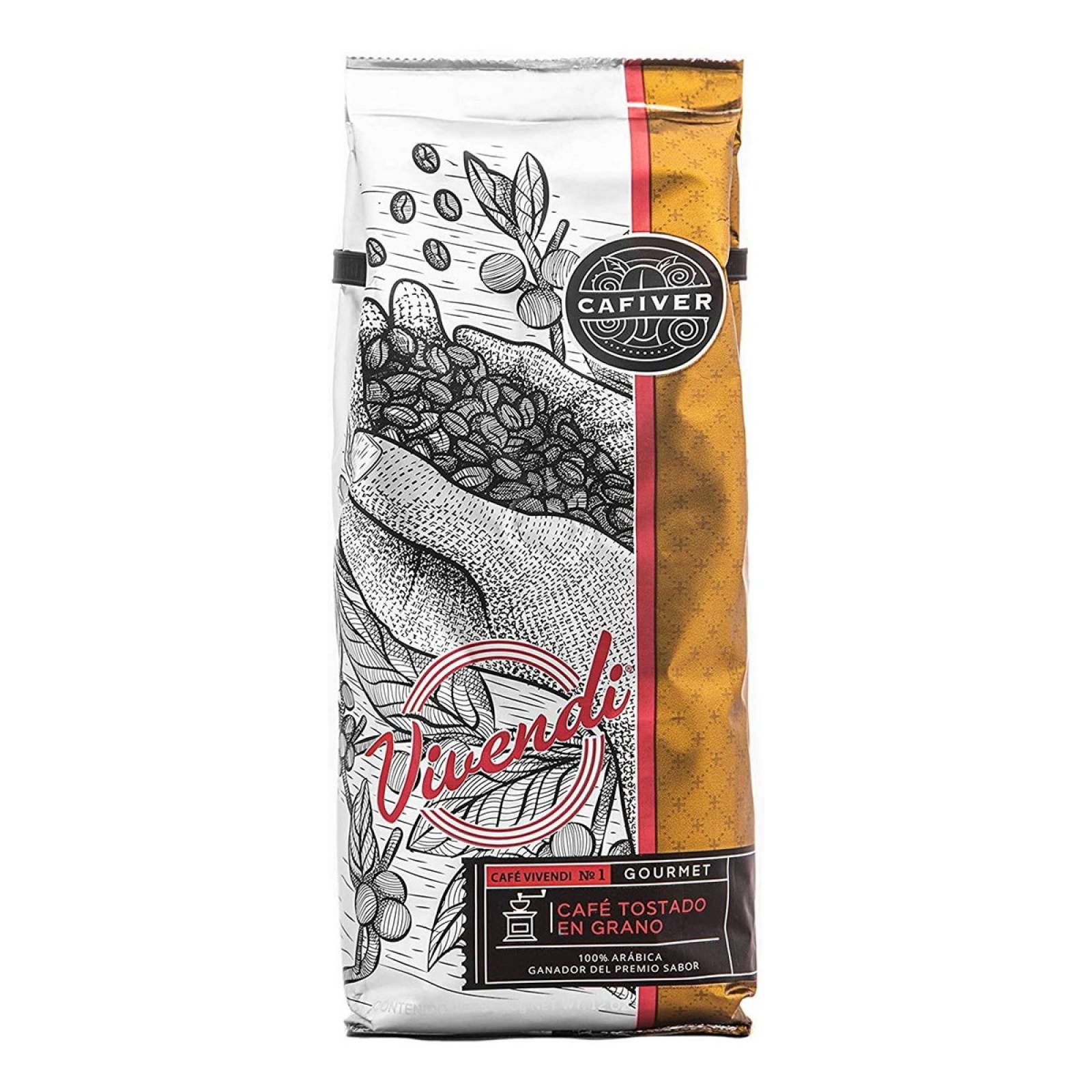 Café Vivendi Tostado Grano 340 G. 100% De Altura Gourmet